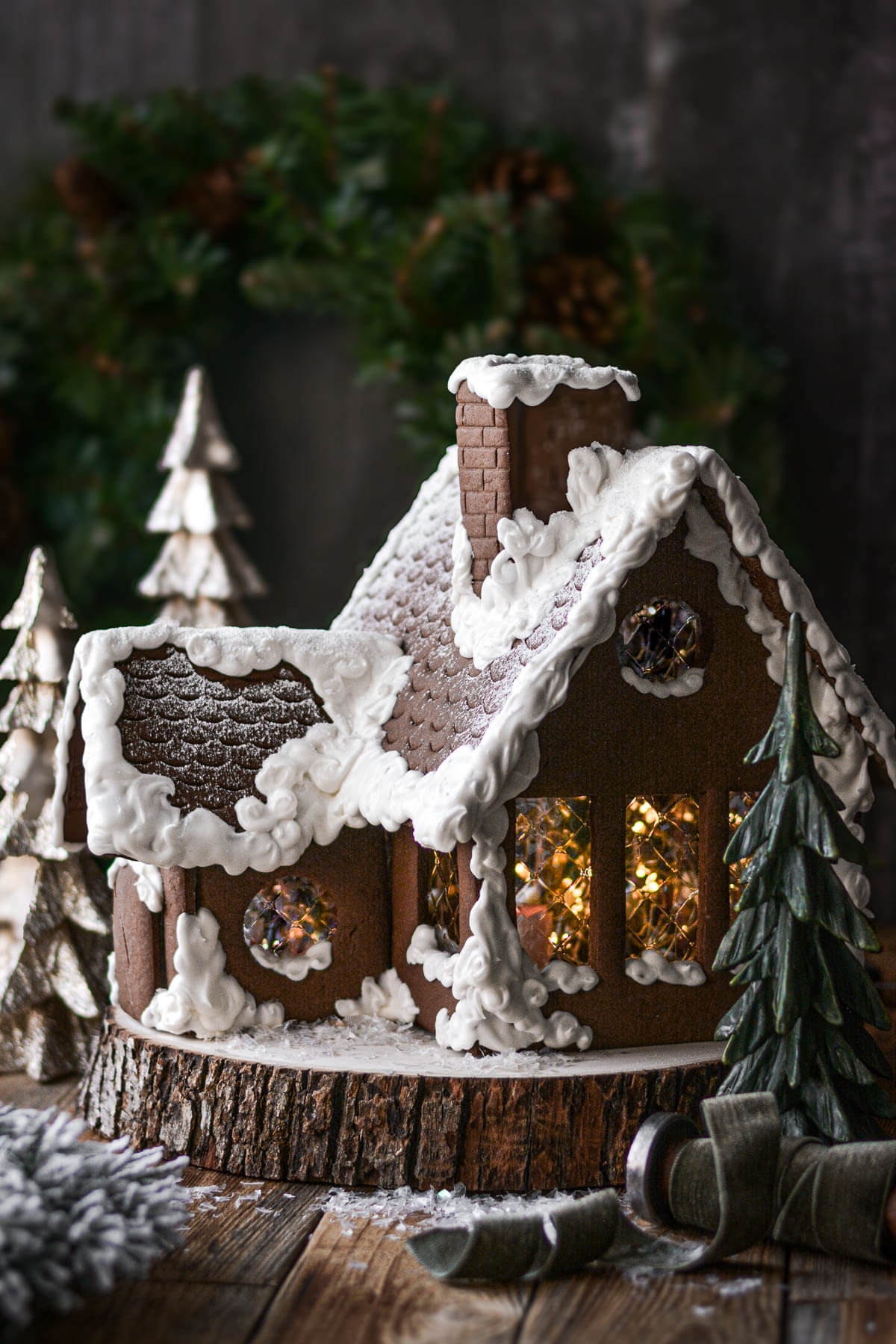 How To Make A Gingerbread House Recipe Curly Girl Kitchen How To Make A Gingerbread House Recipe Curly Girl Kitchen