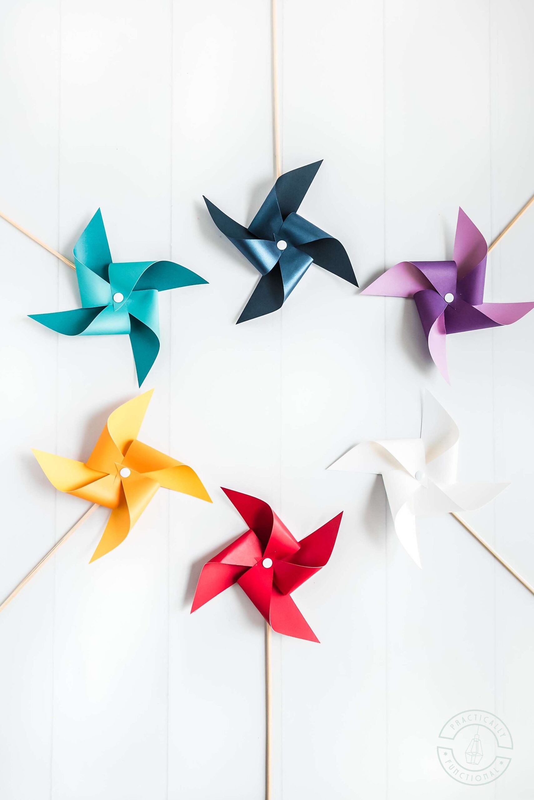 How To Make A Simple Pinwheel Free Printable Template 