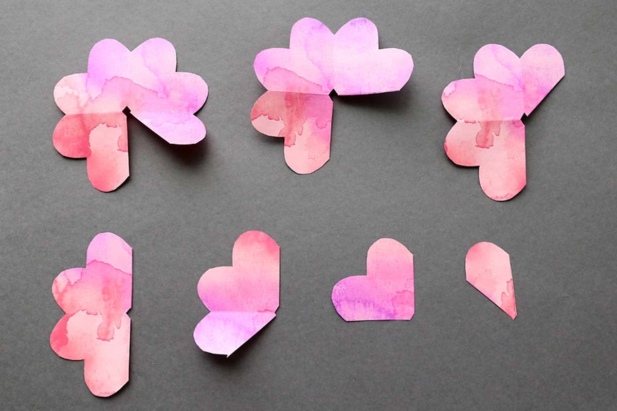 Paper Rose Template Printable