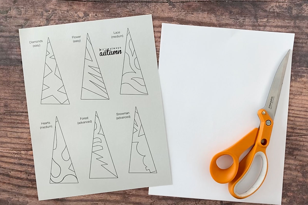 How To Make Paper Snowflakes It s Always Autumn