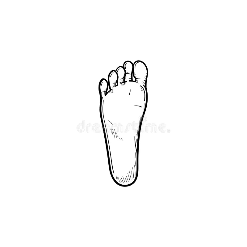 Human Footprint Template Printable Free