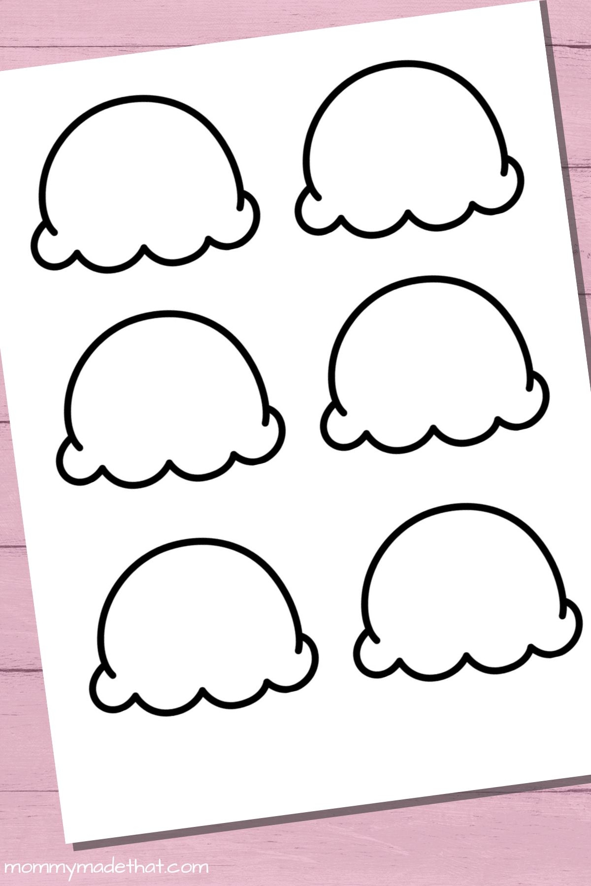 Ice Cream Scoop Outline New Arrivals