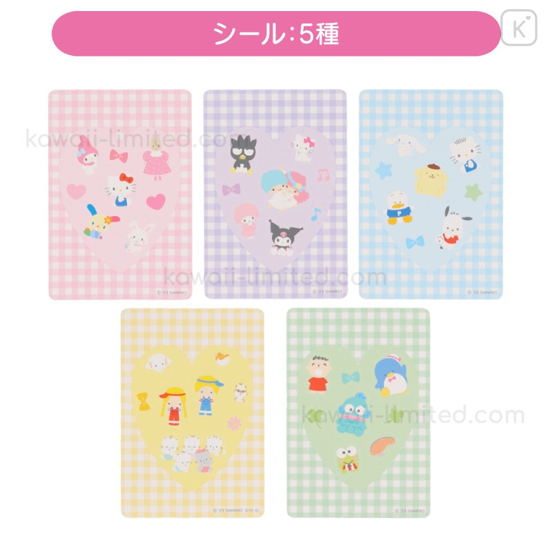 Japan Sanrio Original Collector s Card Plus Decoration Set B Random Blind Box Kawaii Limited