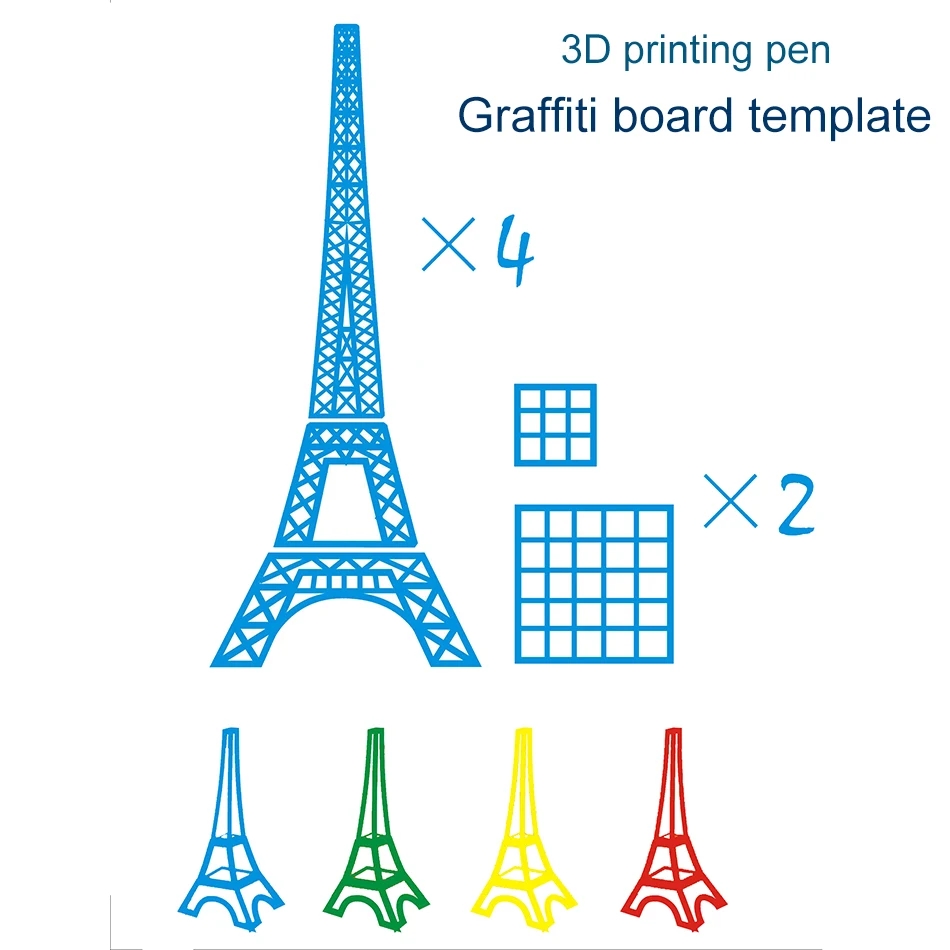 Kids 3D Pen Necessary Help 3D Printing Pen Graffiti Board Template Copy Board 20 Random Special Paper 3D Pen Graffiti Template AliExpress