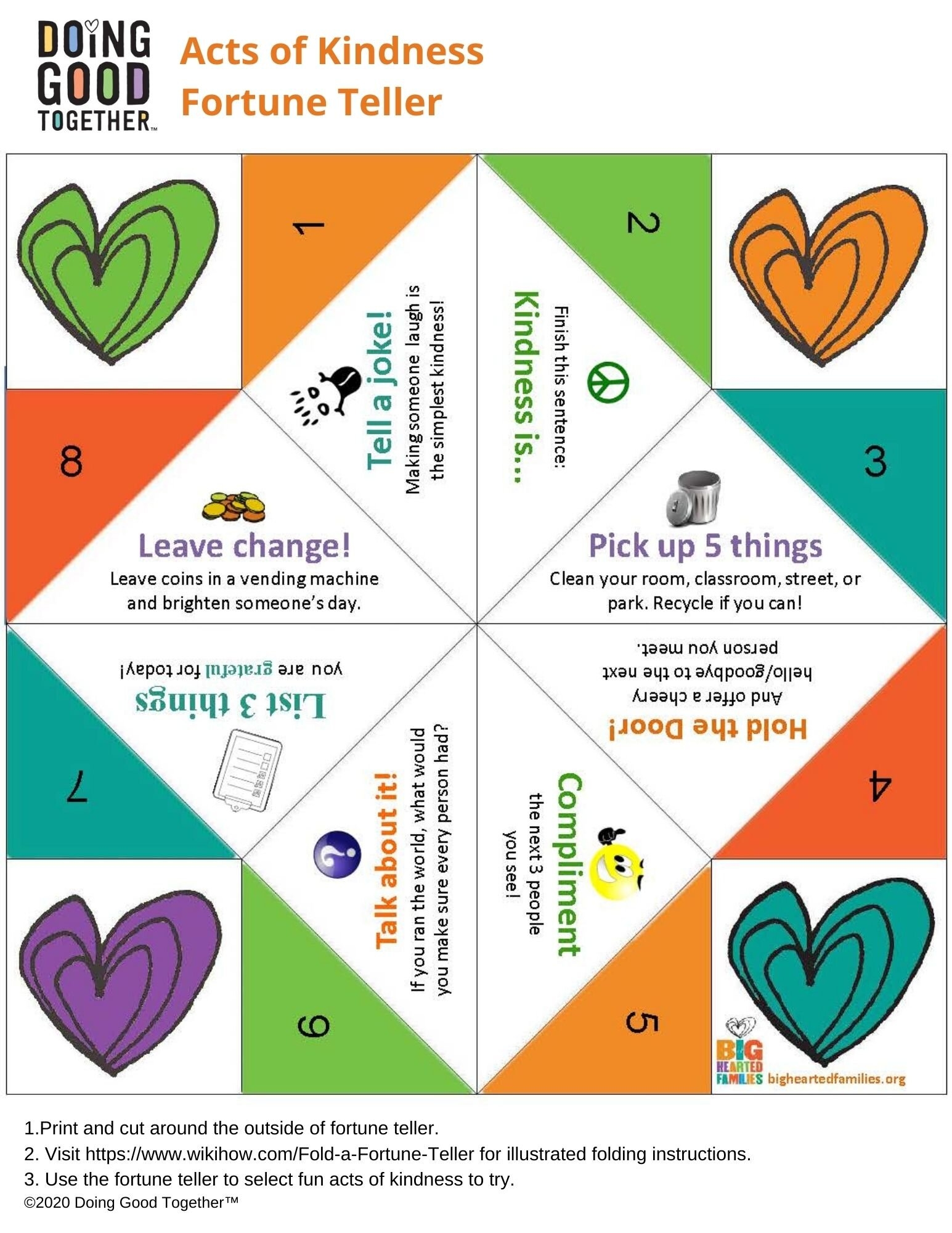 Kindness Can Be Fun Doing Good Together Worksheets Library