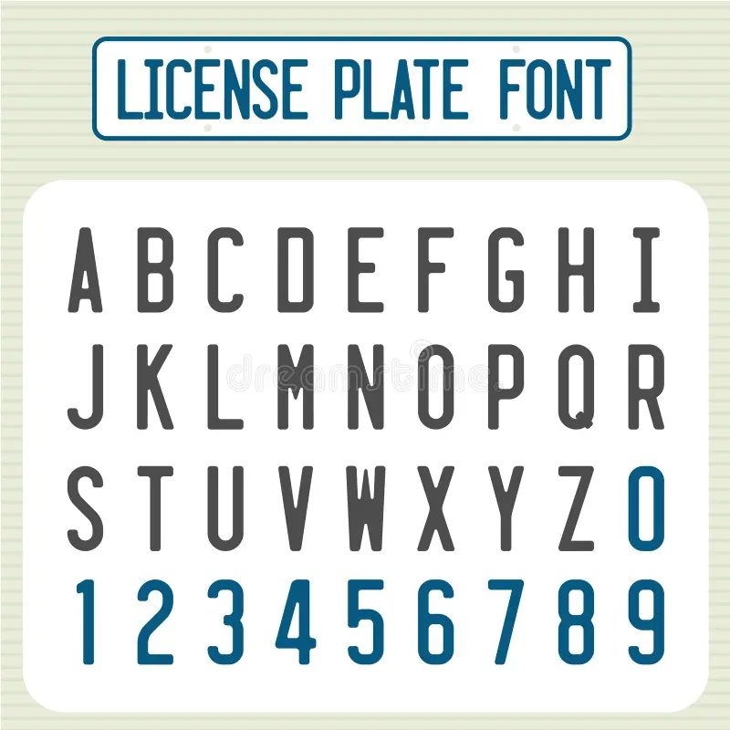 License Plate Template Stock Illustrations 516 License Plate Template Stock Illustrations Vectors Clipart Dreamstime