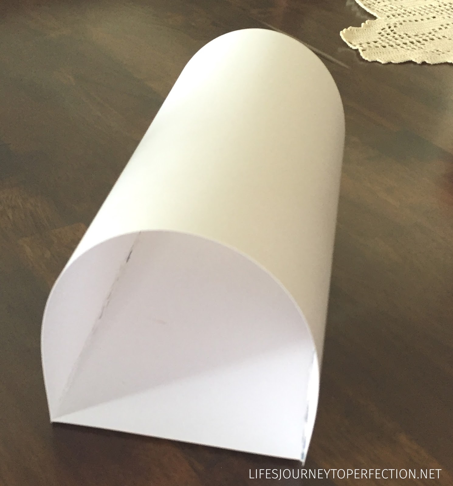 Life s Journey To Perfection How To Make A Paper Mailbox Out Of 2 Sheets Of Card Stock 