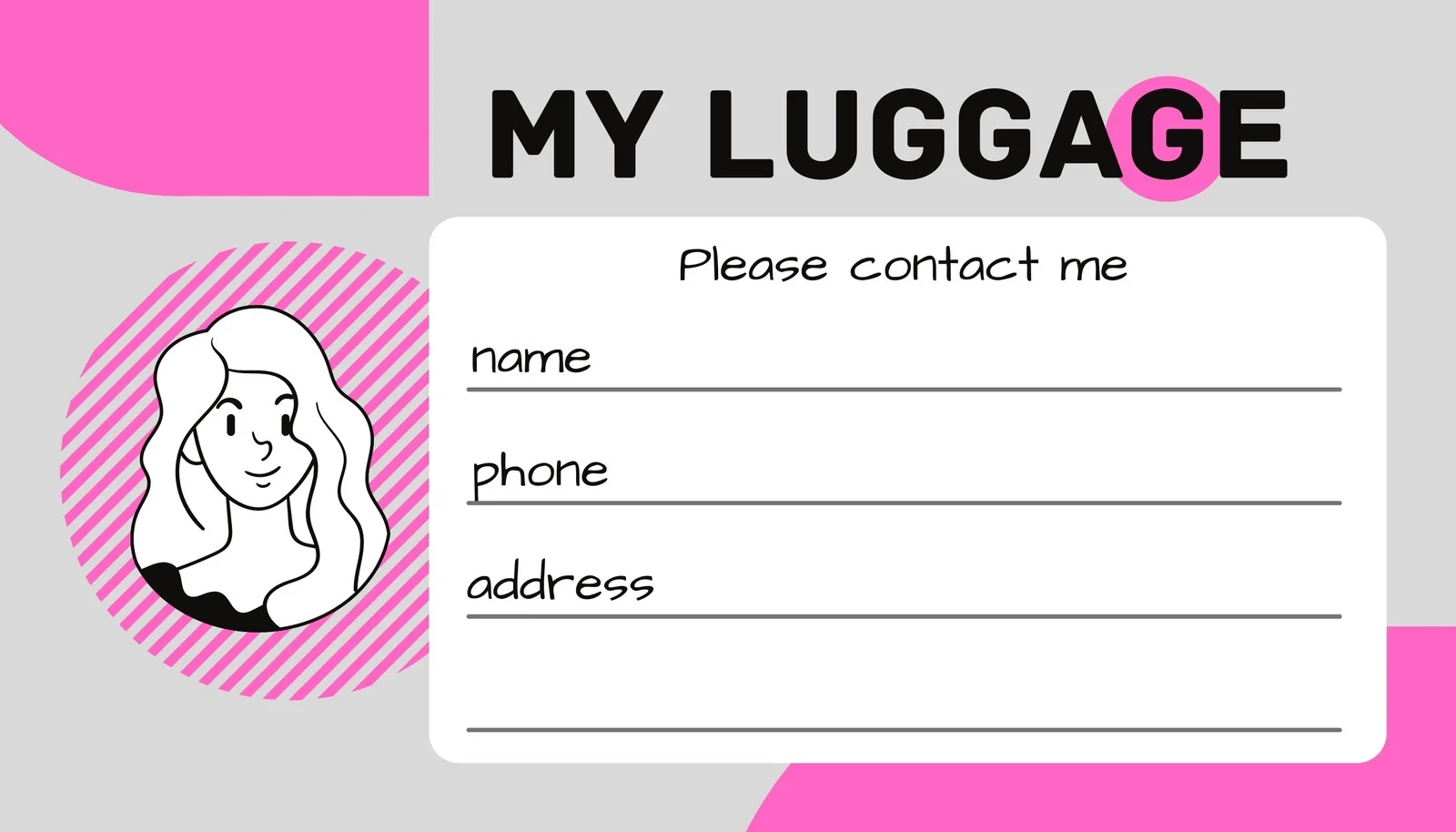 Luggage Tag Labels Shop Luggage Tag Labels Shop