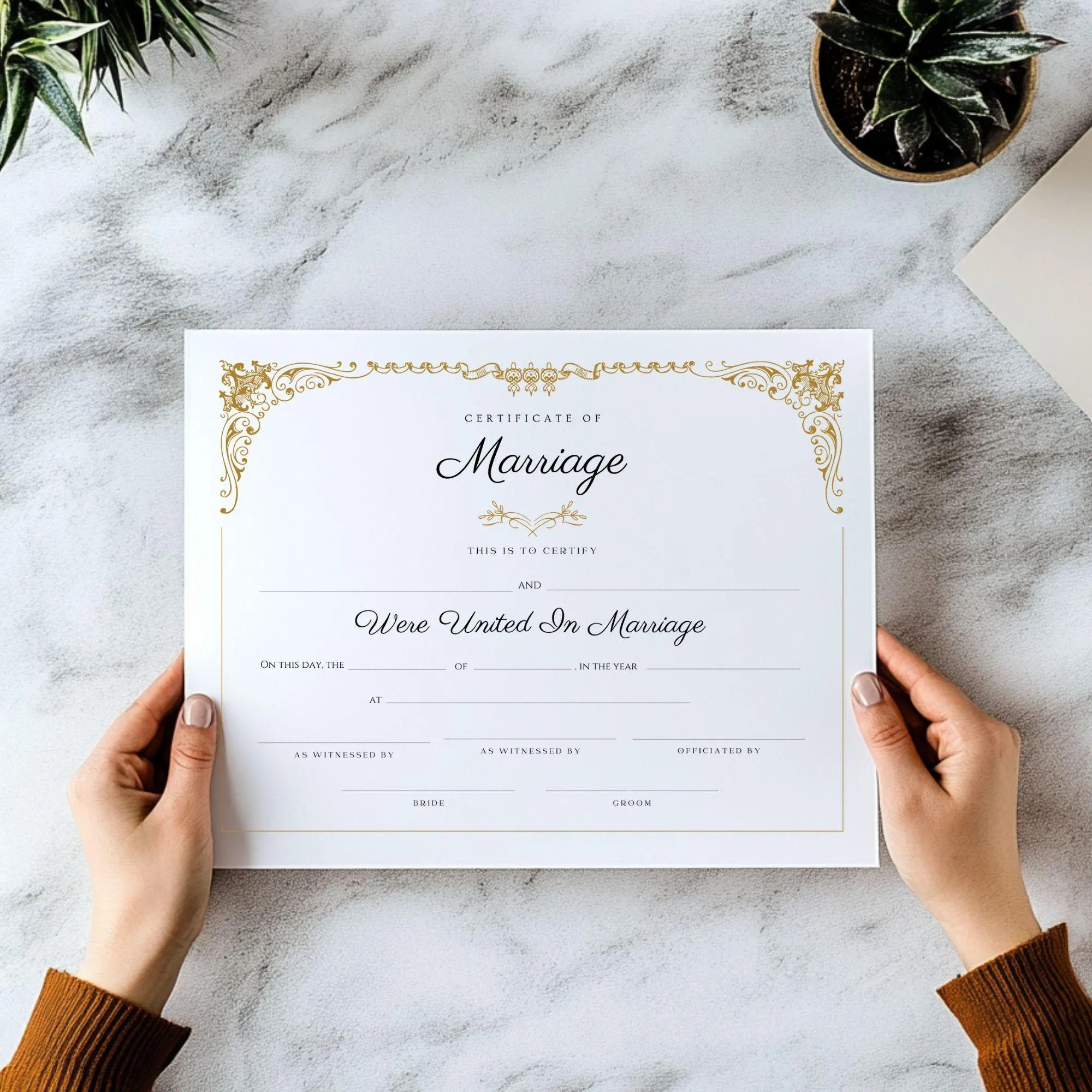 Marriage License Printable Etsy de