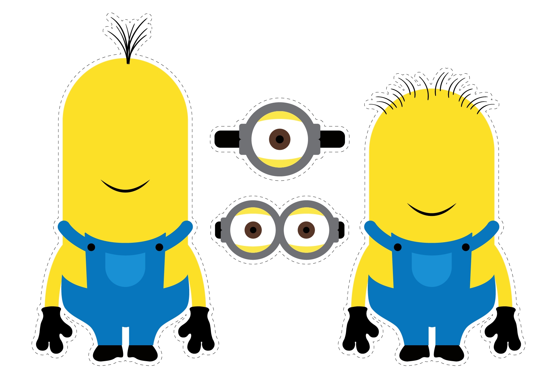 Minion Template Printable