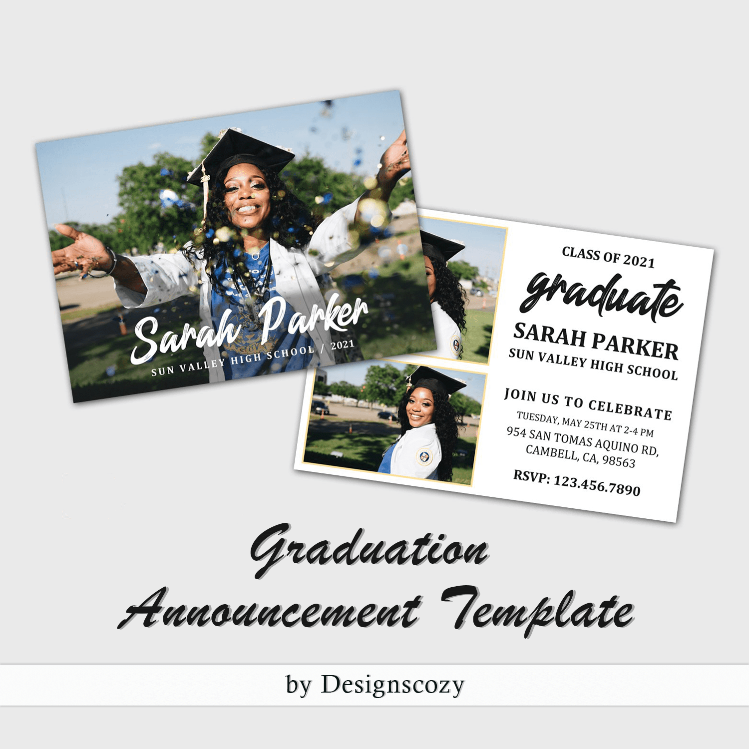 Graduation Announcements Free Printable Templates