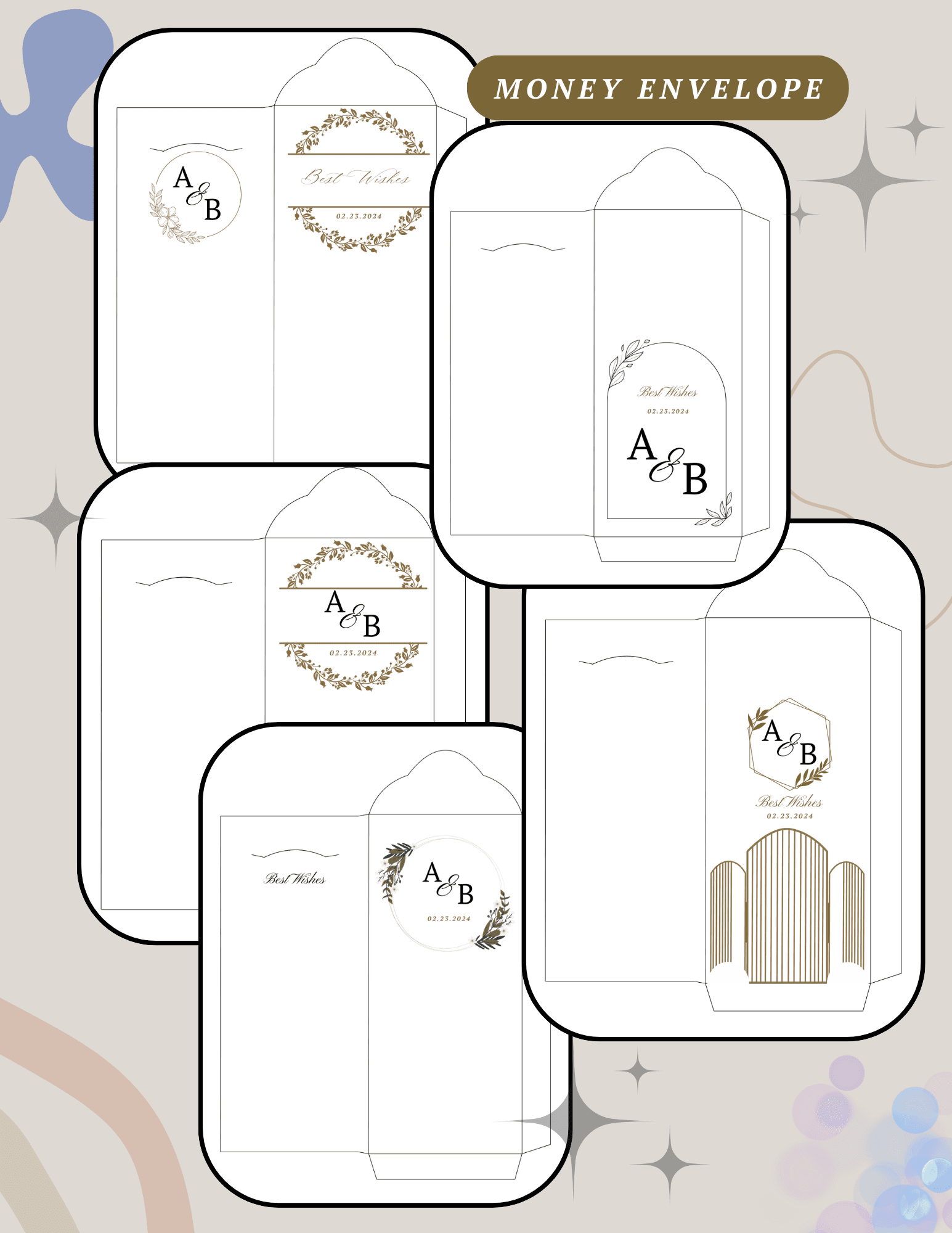Money Envelope Template By Queencyamores1 Raket PH