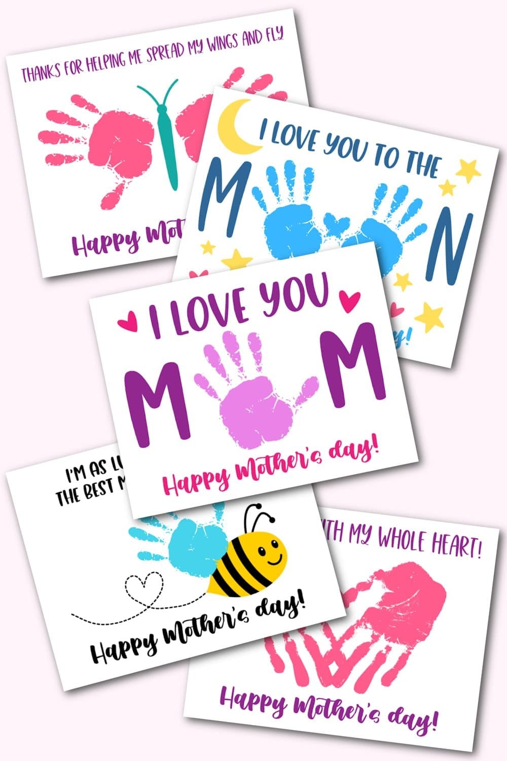 Mother s Day Handprint Printables Kara Creates Mother s Day Handprint Printables Kara Creates