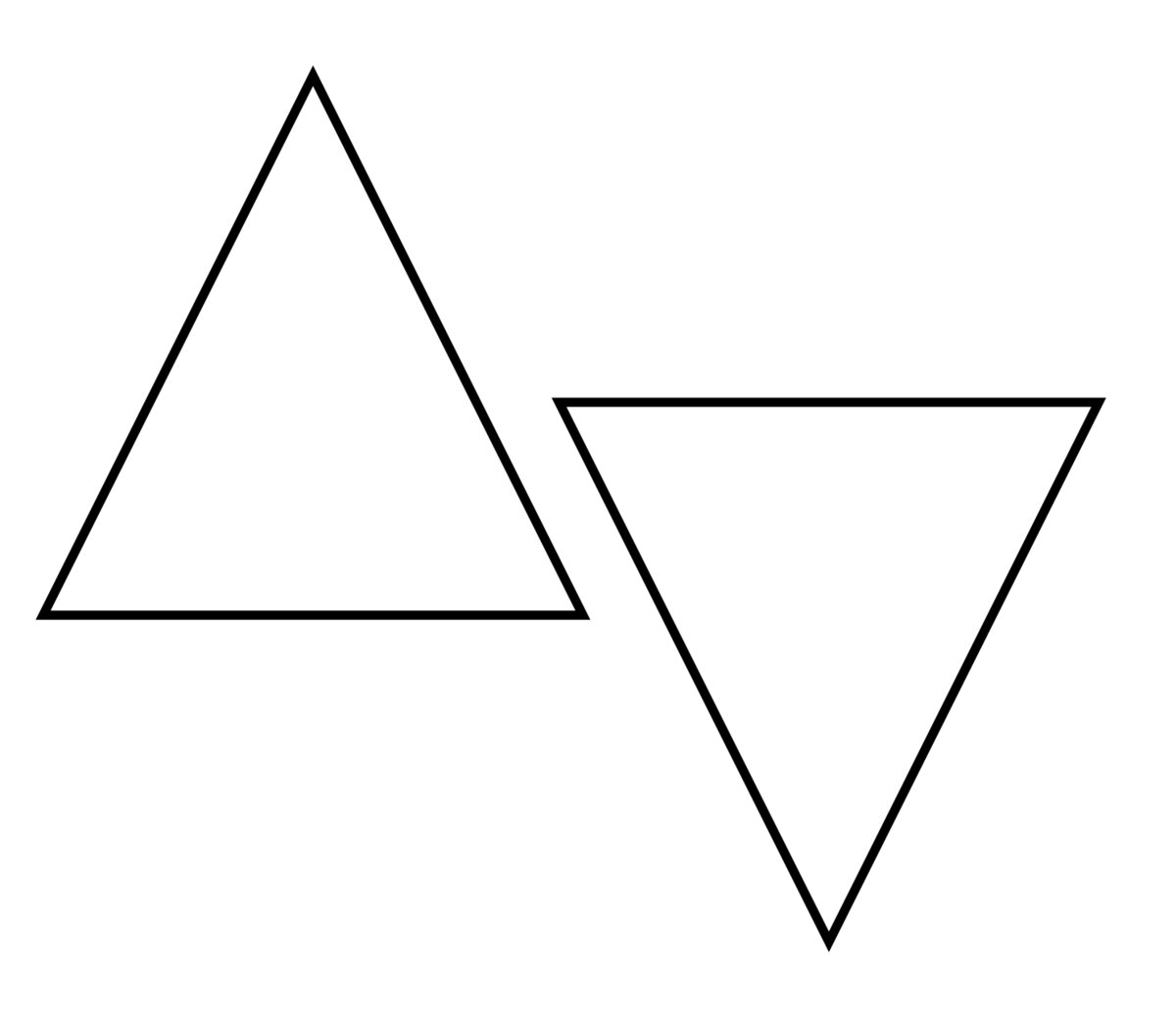 Triangle Template Printable