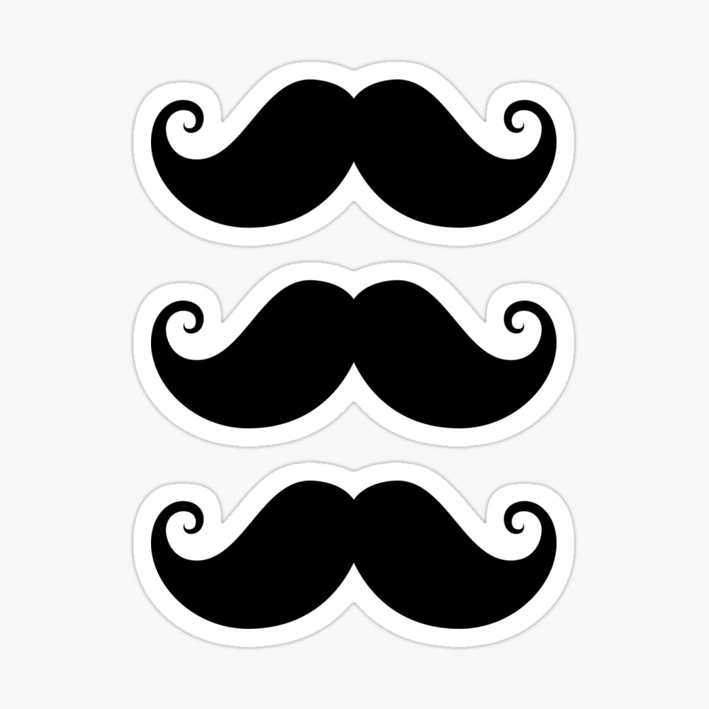 Mustache Art Print For Sale By Mhea Redbubble