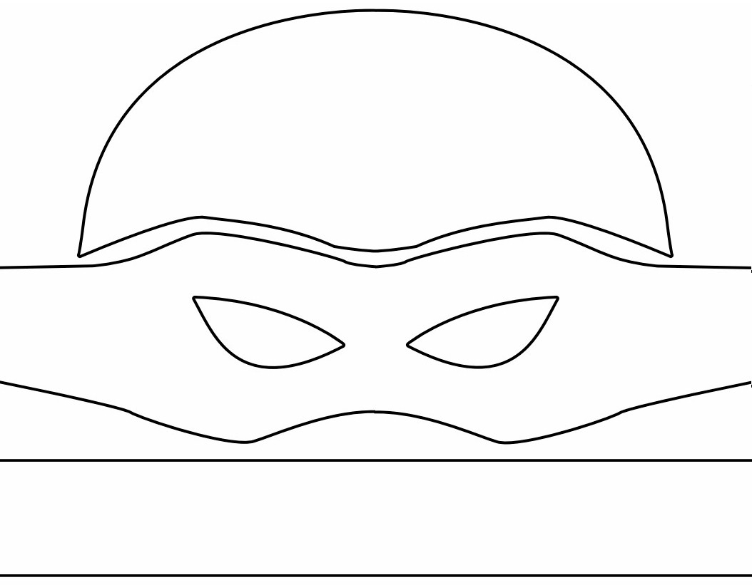 Ninja Turtle Template Printable
