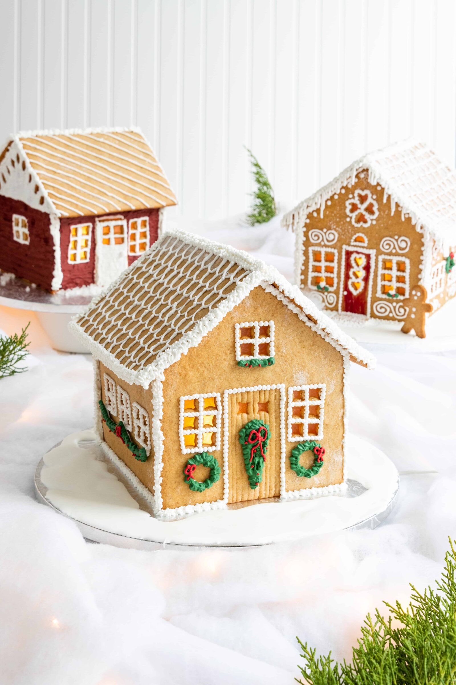 My Family s Gingerbread Houses with Template Chef Ani My Family s Gingerbread Houses with Template Chef Ani
