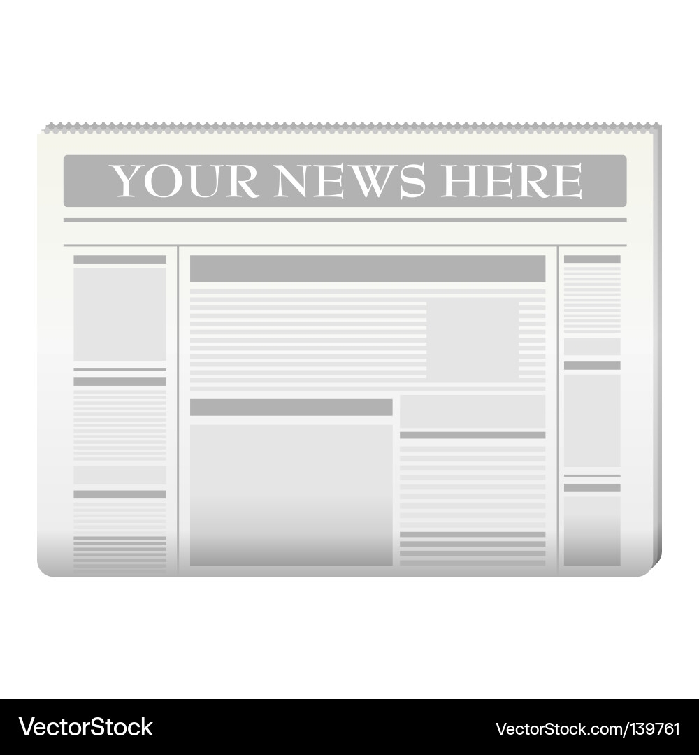Newspaper Template Printable