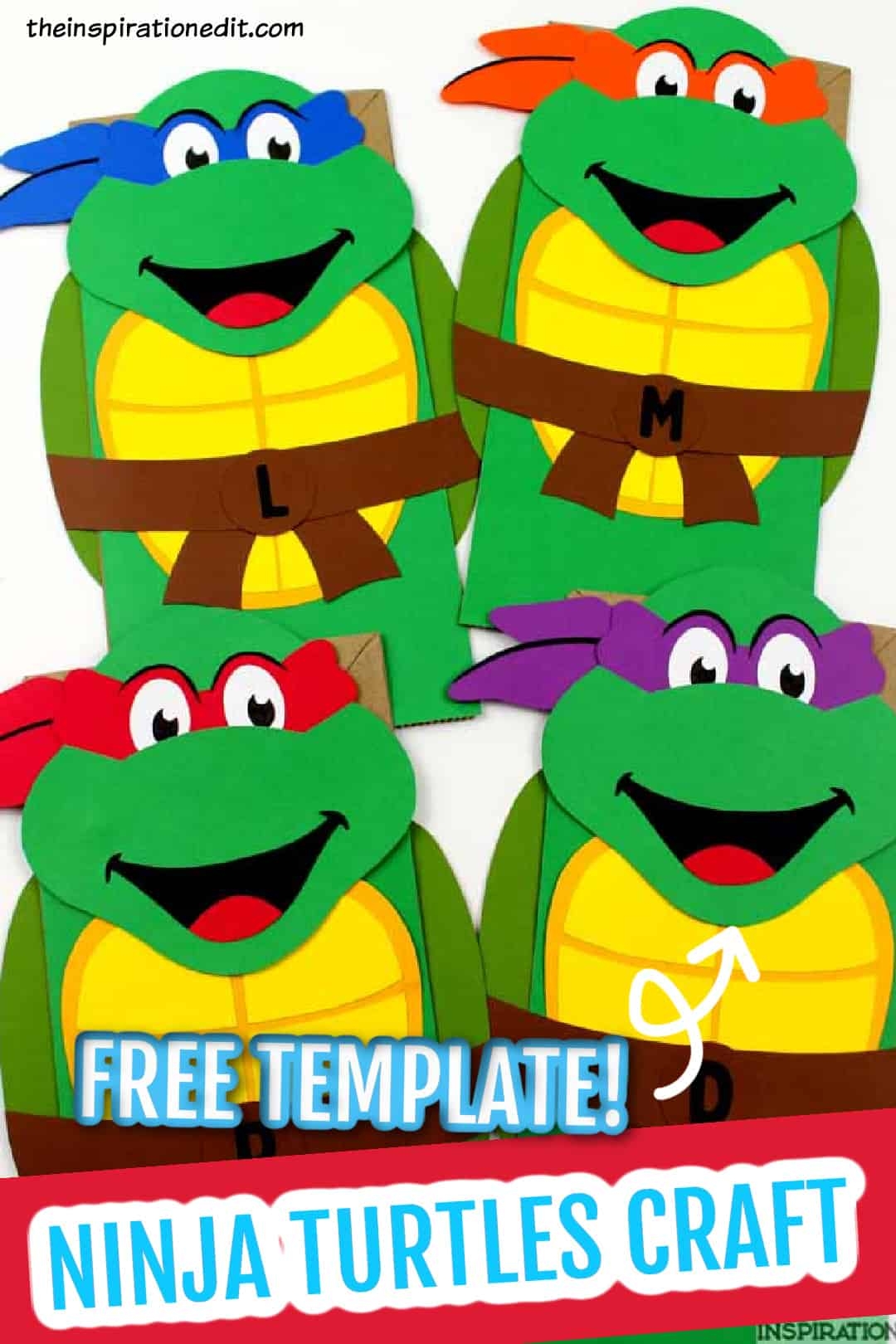 Ninja Turtles Puppet Craft Kids Will Love The Inspiration Edit