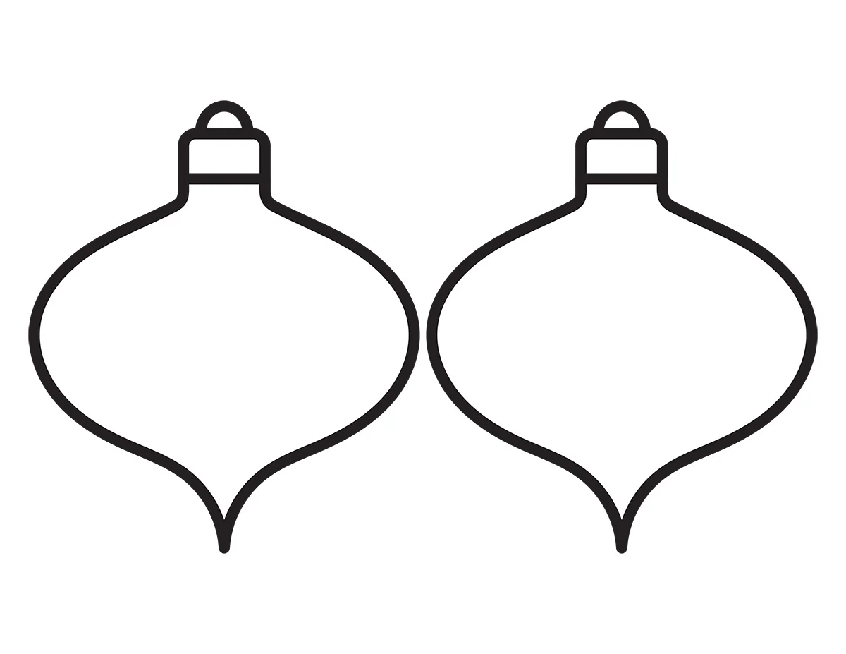 Ornament Template Free Printable The Best Ideas For Kids