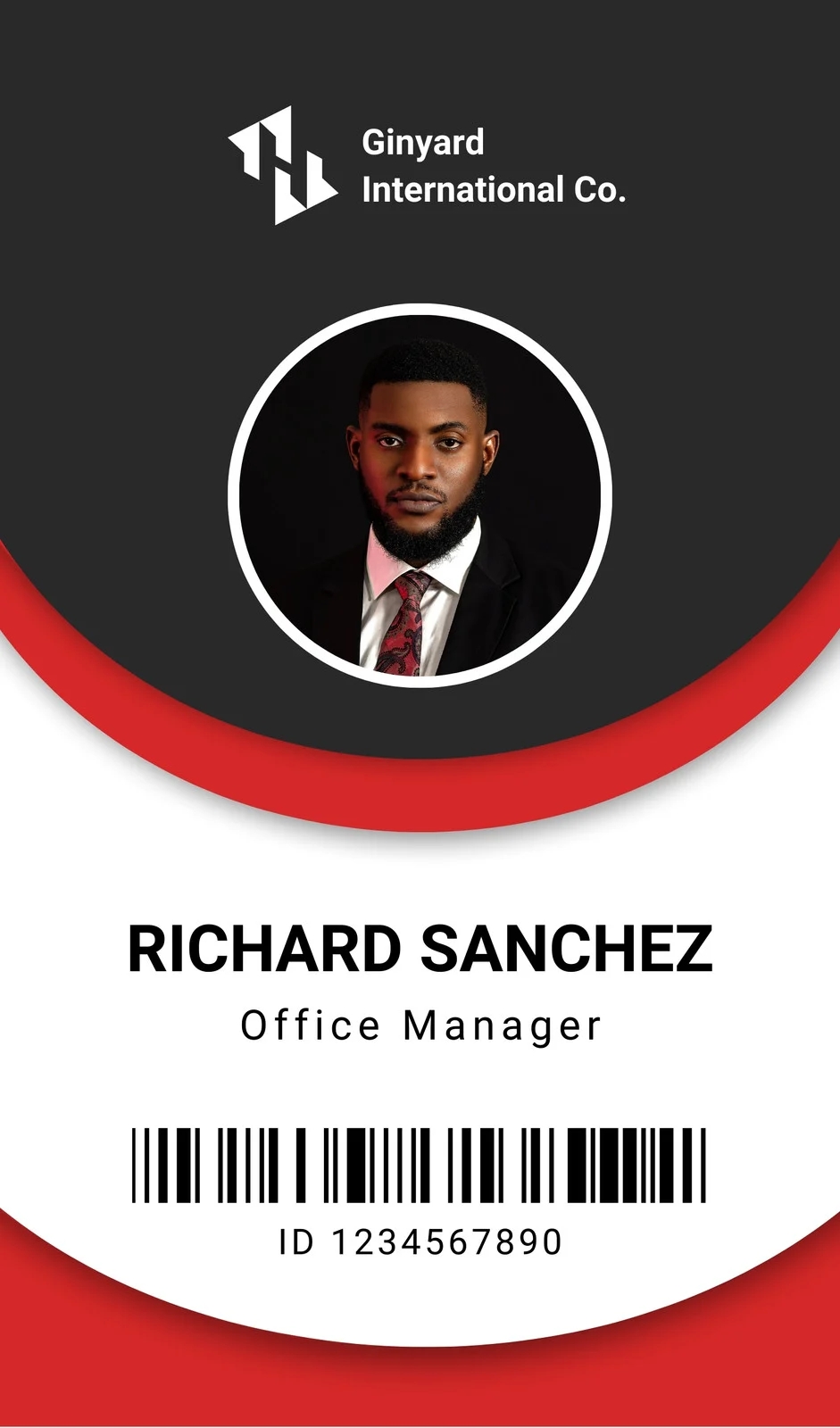 Page 2 Free Customizable Professional ID Card Templates Canva