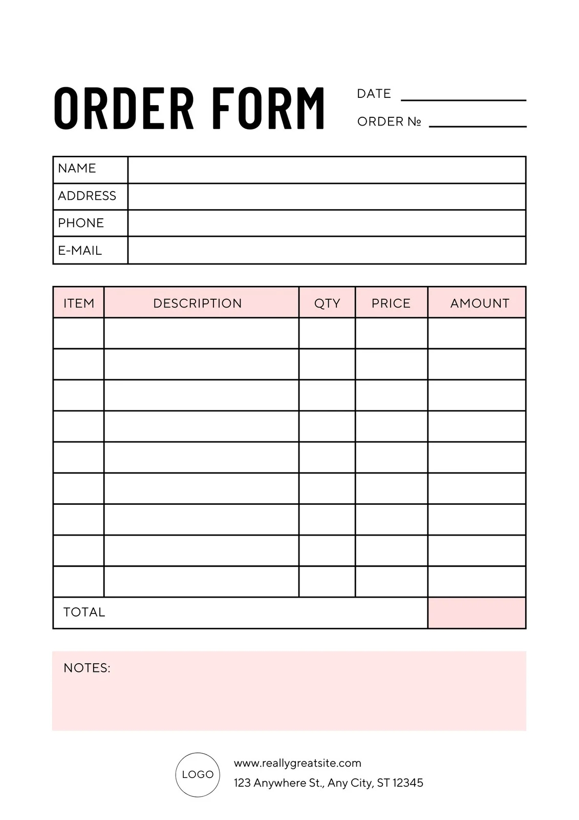 Page 4 Free Custom Printable Business Invoice Templates Canva