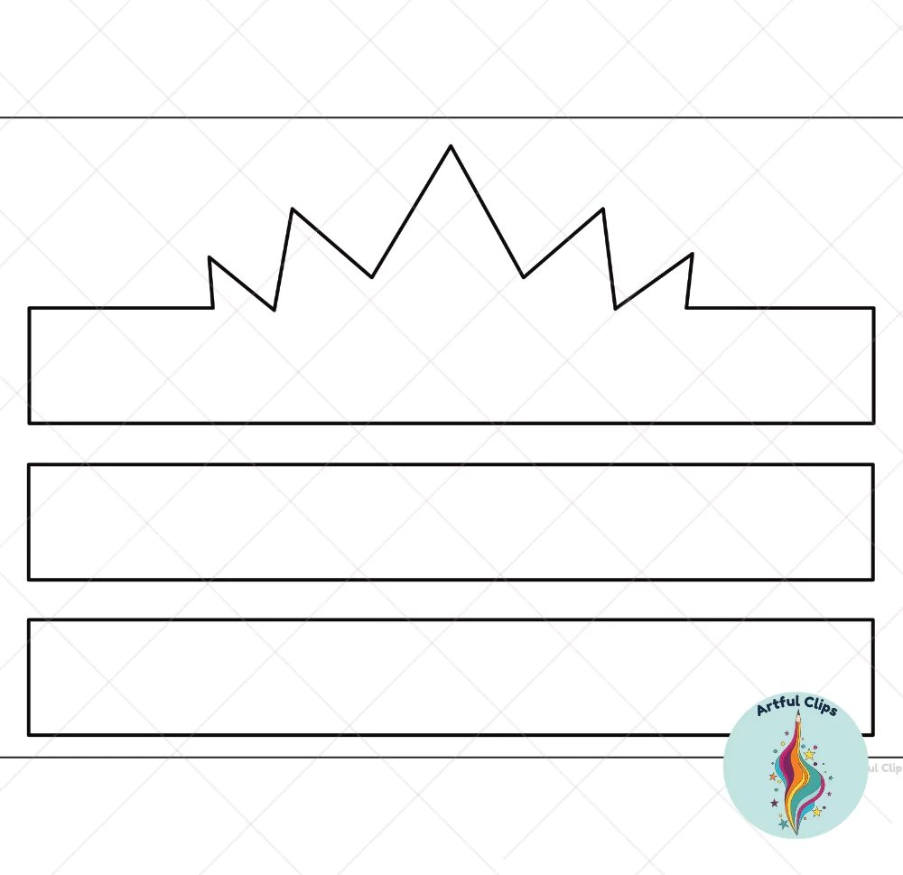 King Crown Template Printable