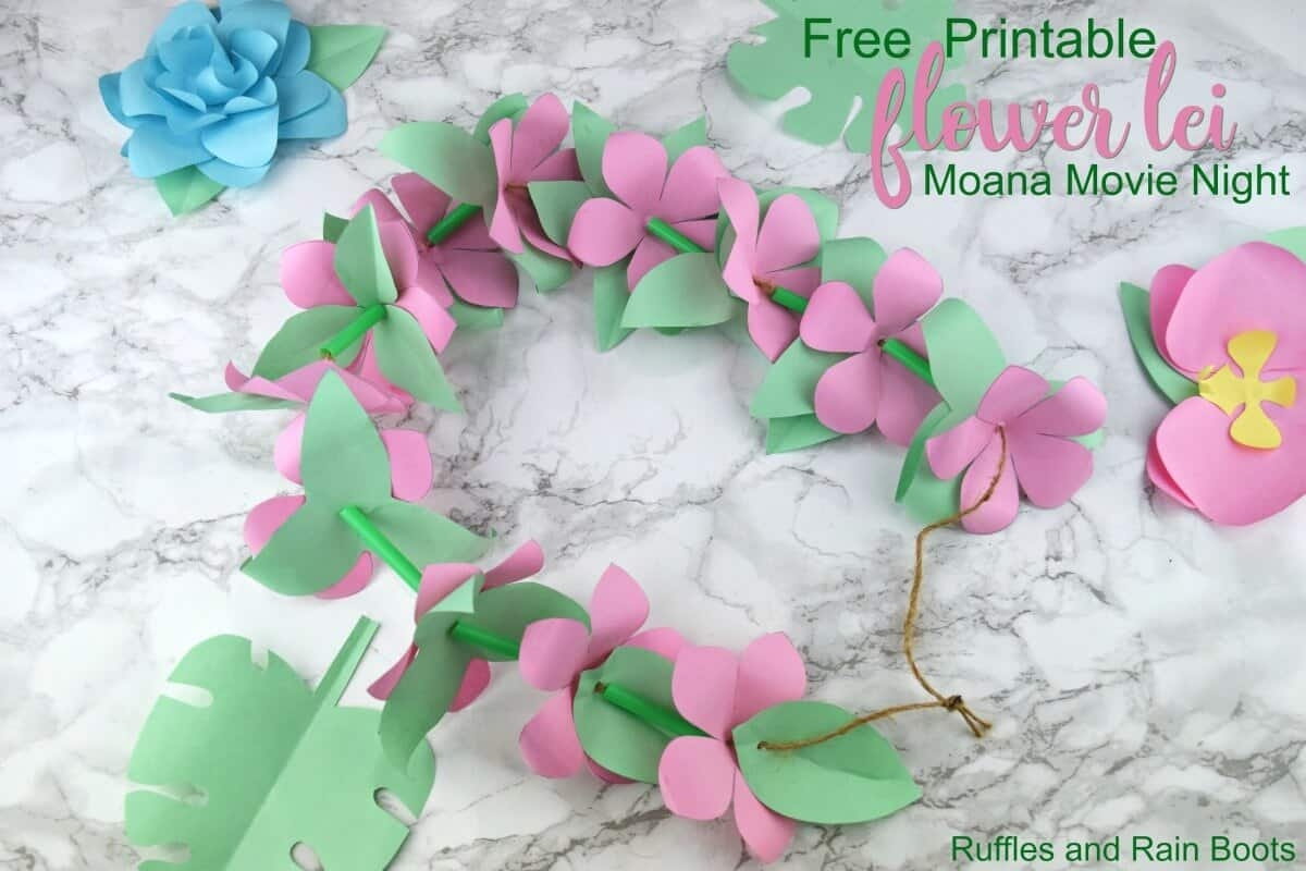 Paper Flower Templates Printable