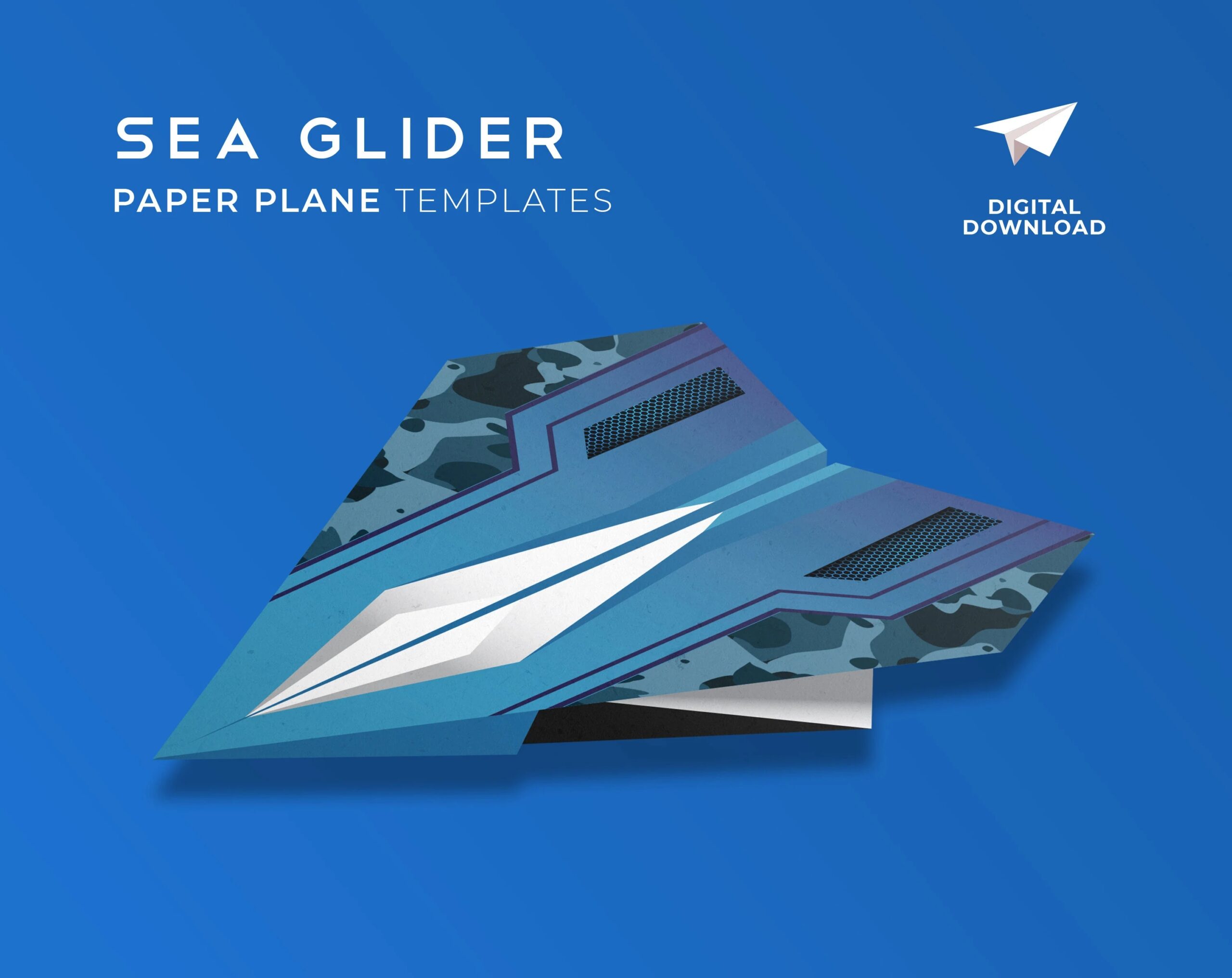 Paper Plane Template Instant Download Printable Plane Home And School Activity Birthday Party Fun Educational Fun Sea Glider Etsy Australia