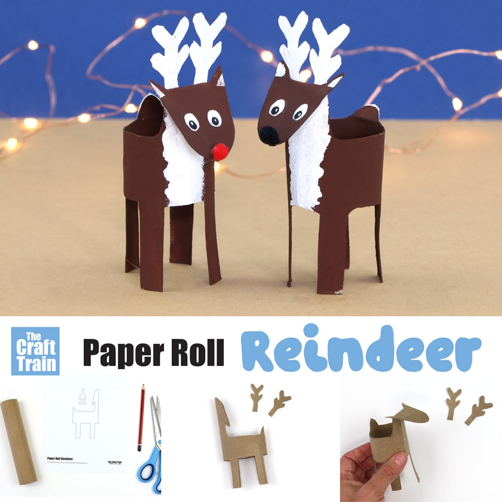 Reindeer Printable Template