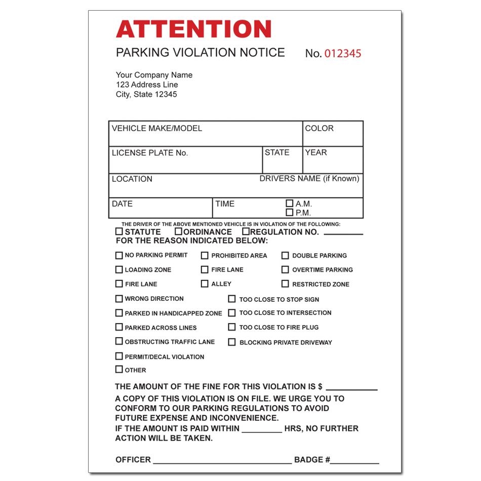 Parking Ticket Citation Print Parking Ticket DesignsnPrint Parking Ticket Citation Print Parking Ticket DesignsnPrint