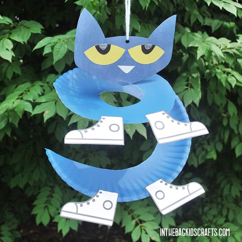 Pete The Cat Paper Plate Craft FREE Template In The Bag Kids Pete The Cat Paper Plate Craft FREE Template In The Bag Kids