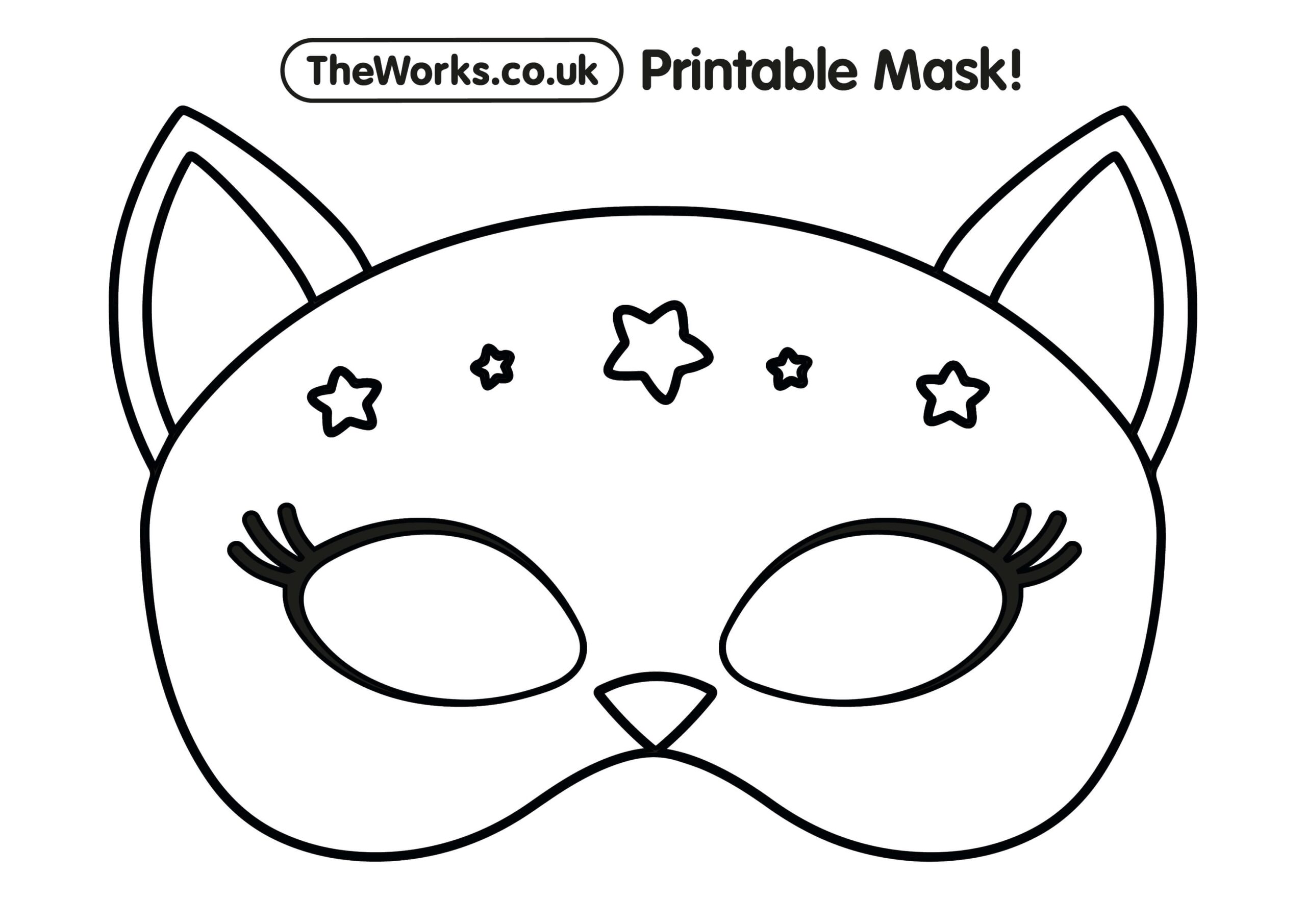 Print At Home Animal Masks The Works Worksheets Library