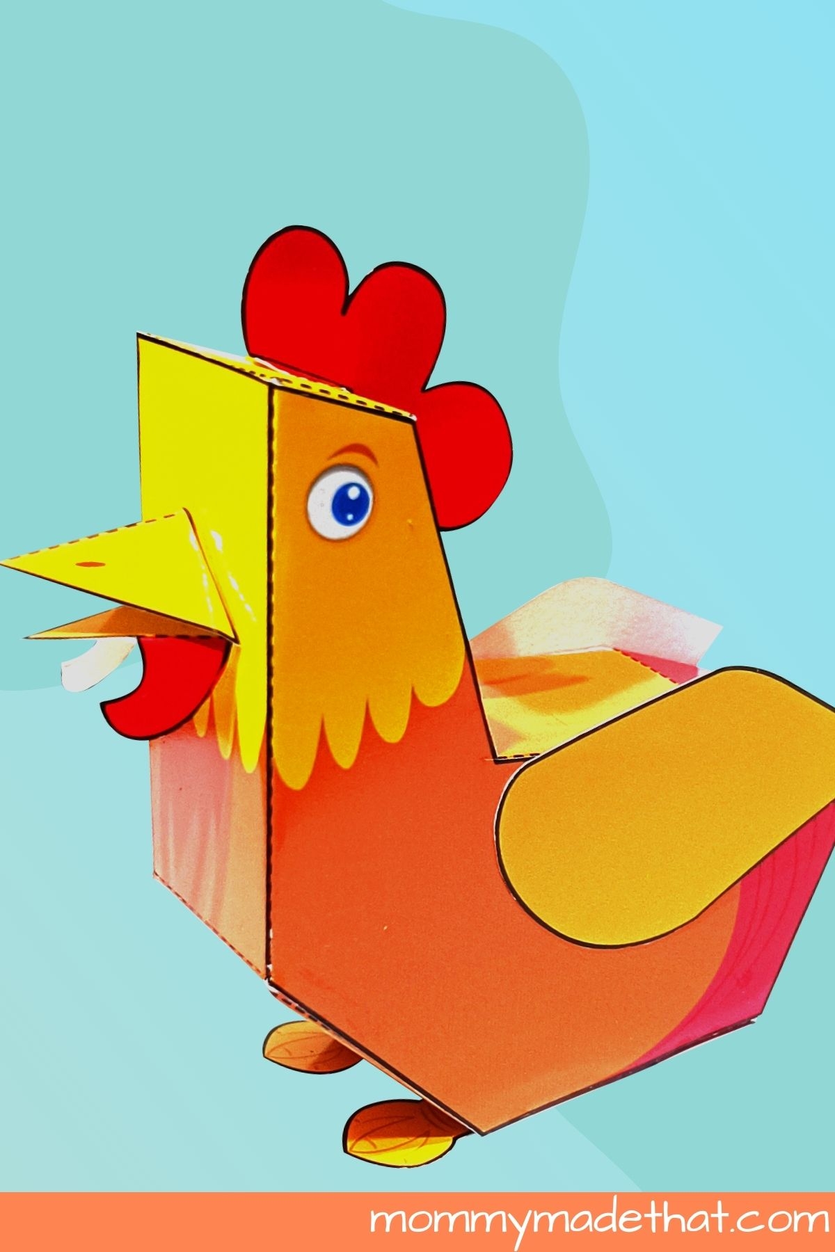 Chicken Template Printable