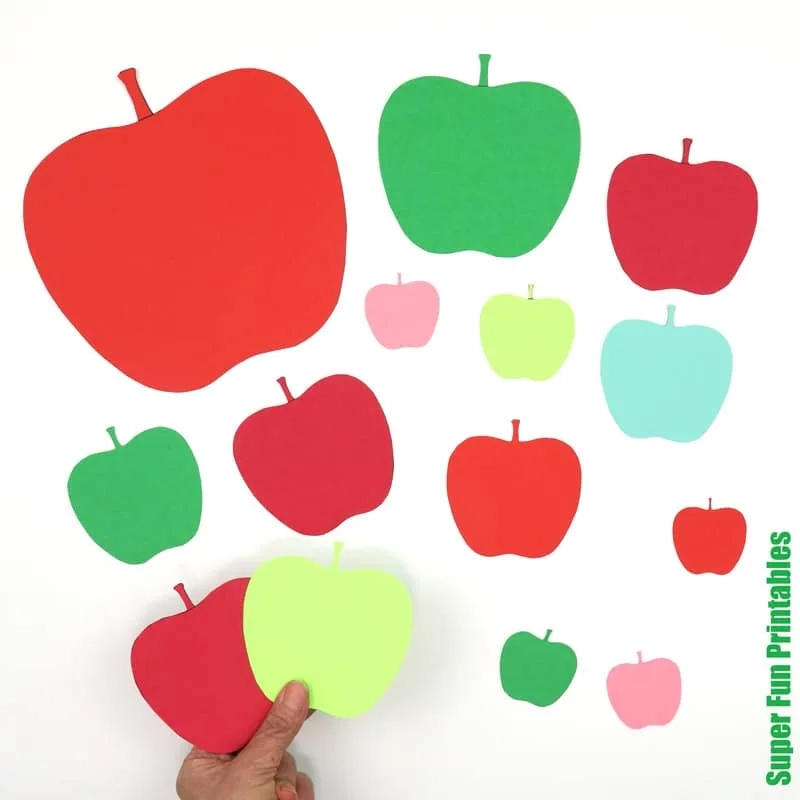 Printable Apple Templates The Craft Train