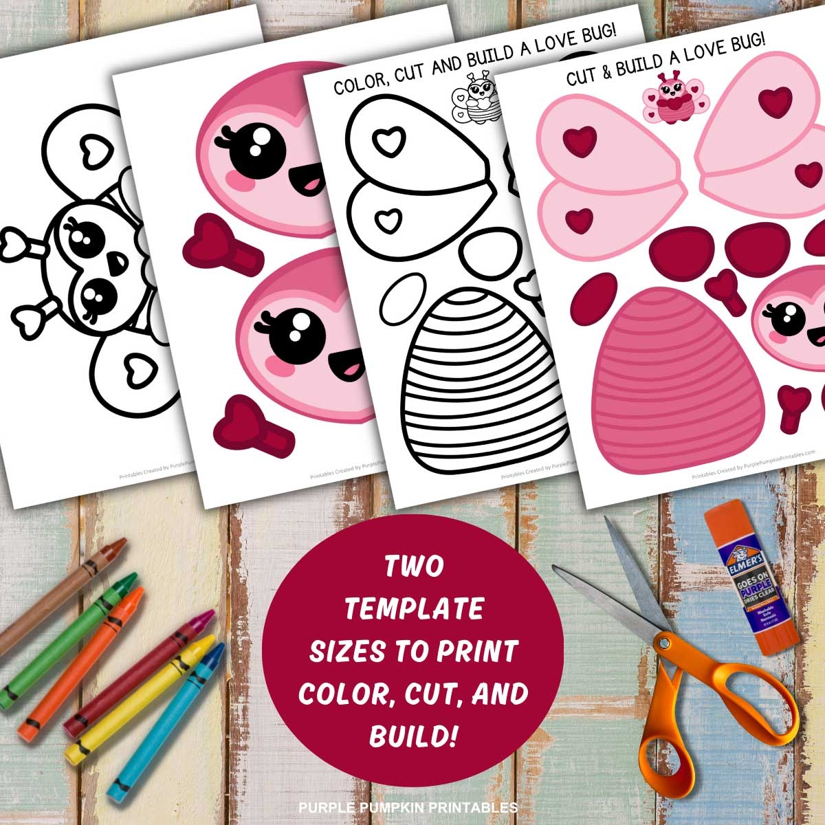 Bug Template Printable