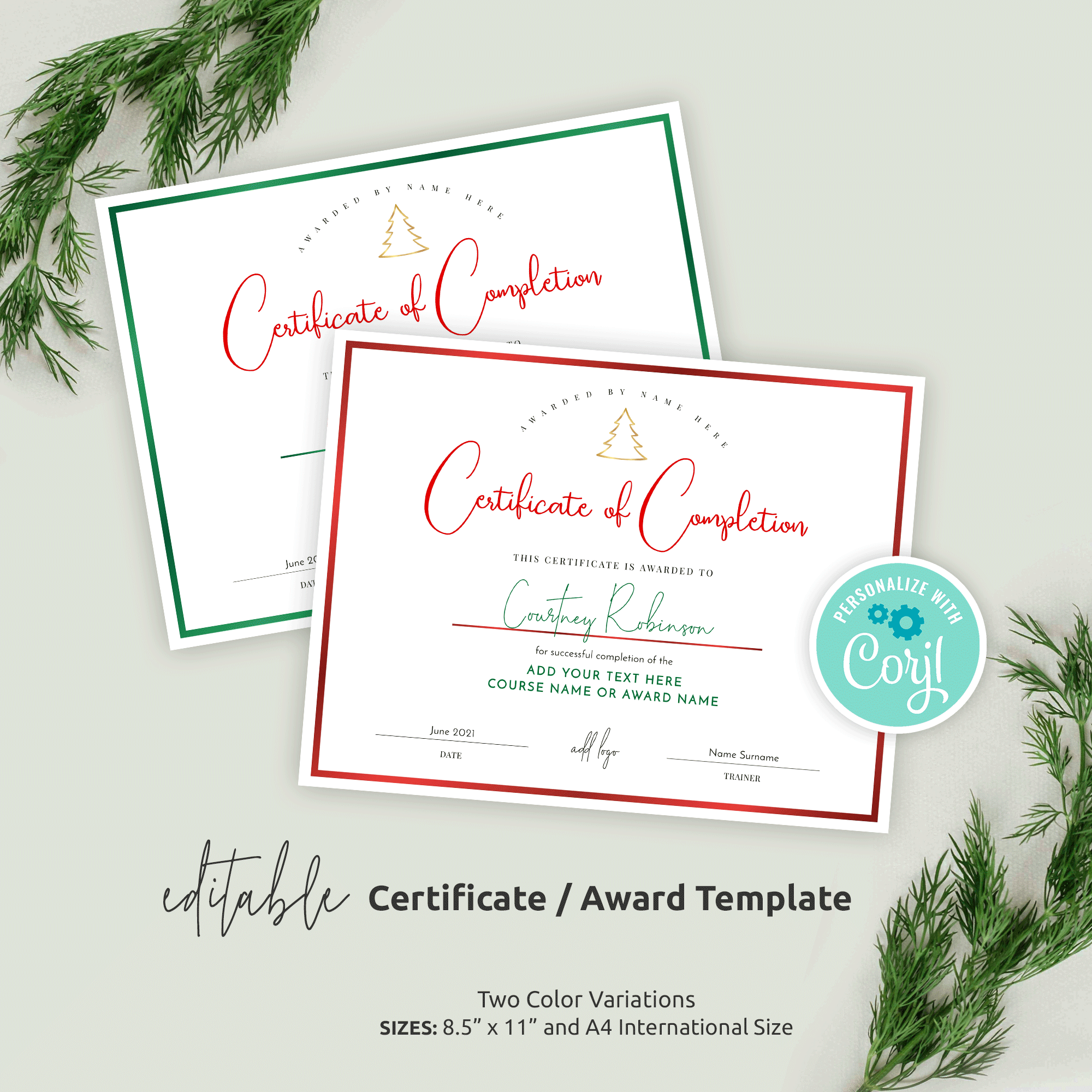 Printable Christmas Award Certificates Certificate Of Appreciation Printable Christmas Award Certificates Certificate Of Appreciation