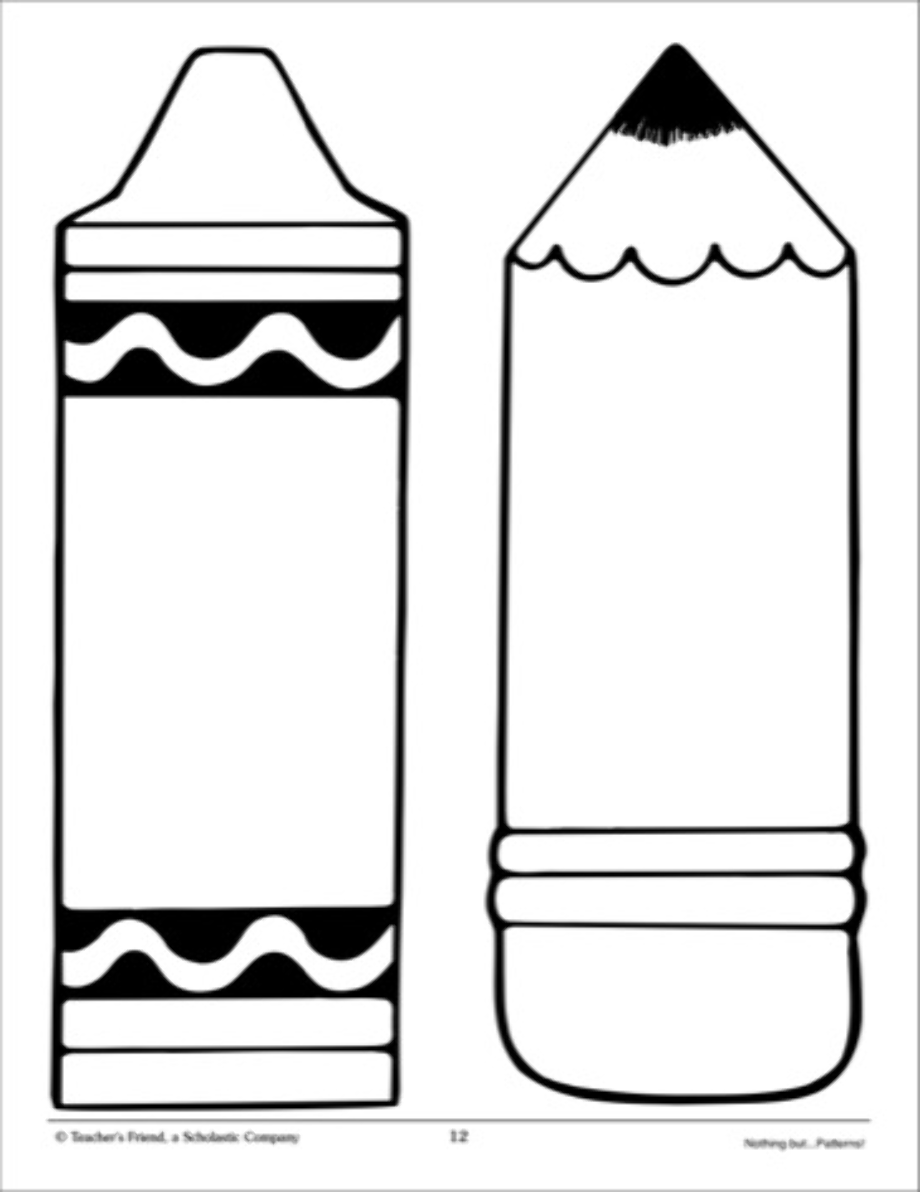 Printable Crayon Pattern Printable Design Resources