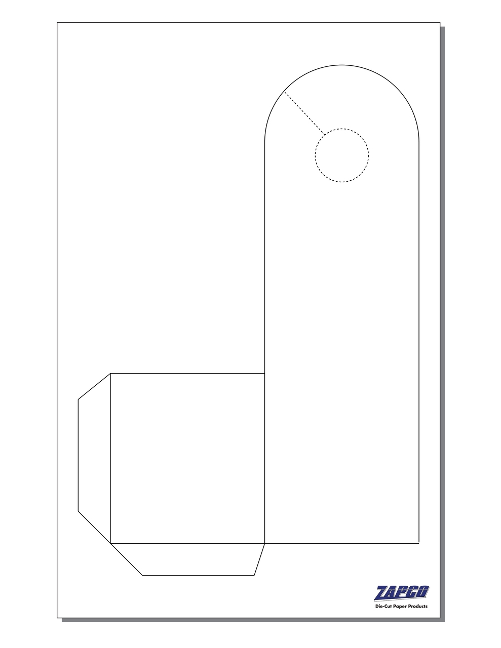Printable Door Hanger Template