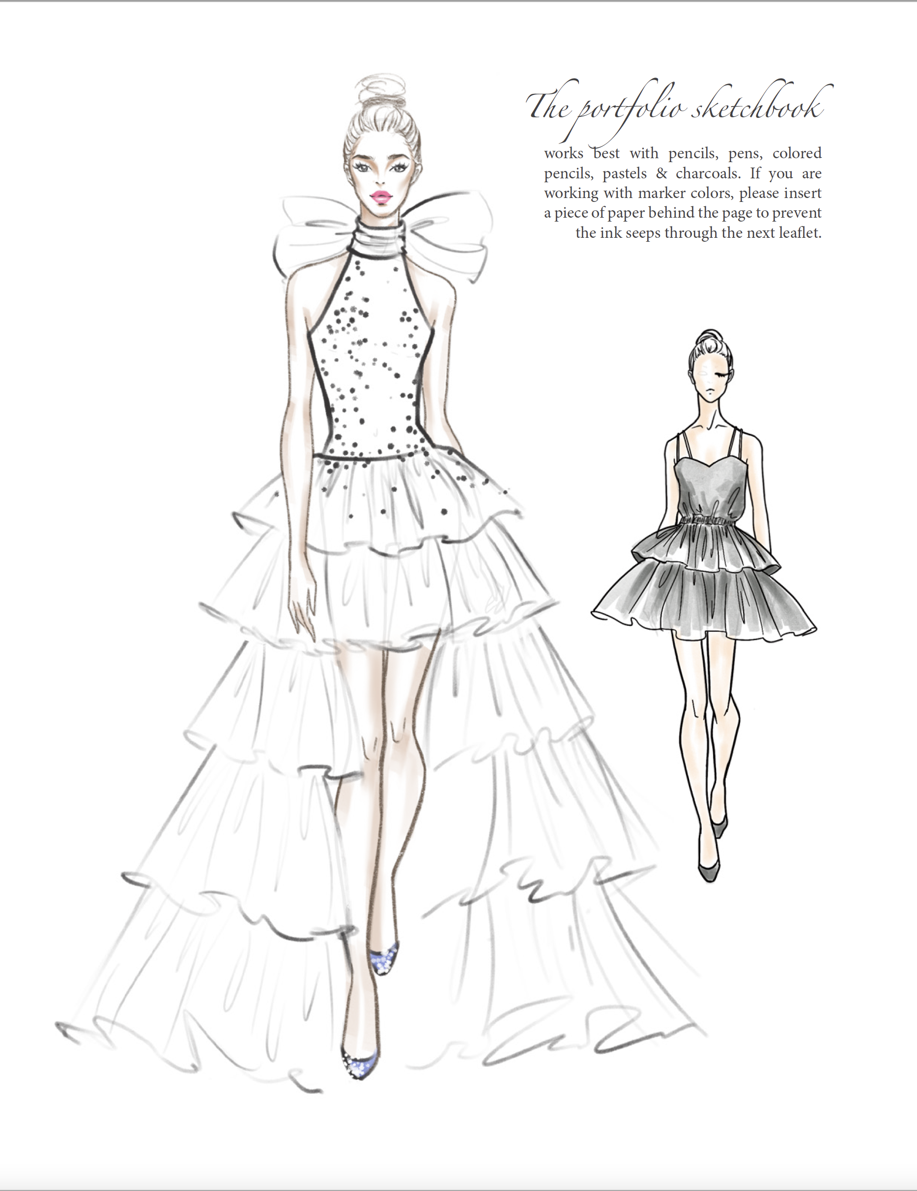 Printable Fashion Figure Templates Fashion Sketchbook 10 Head Figures Nhoo Matthews