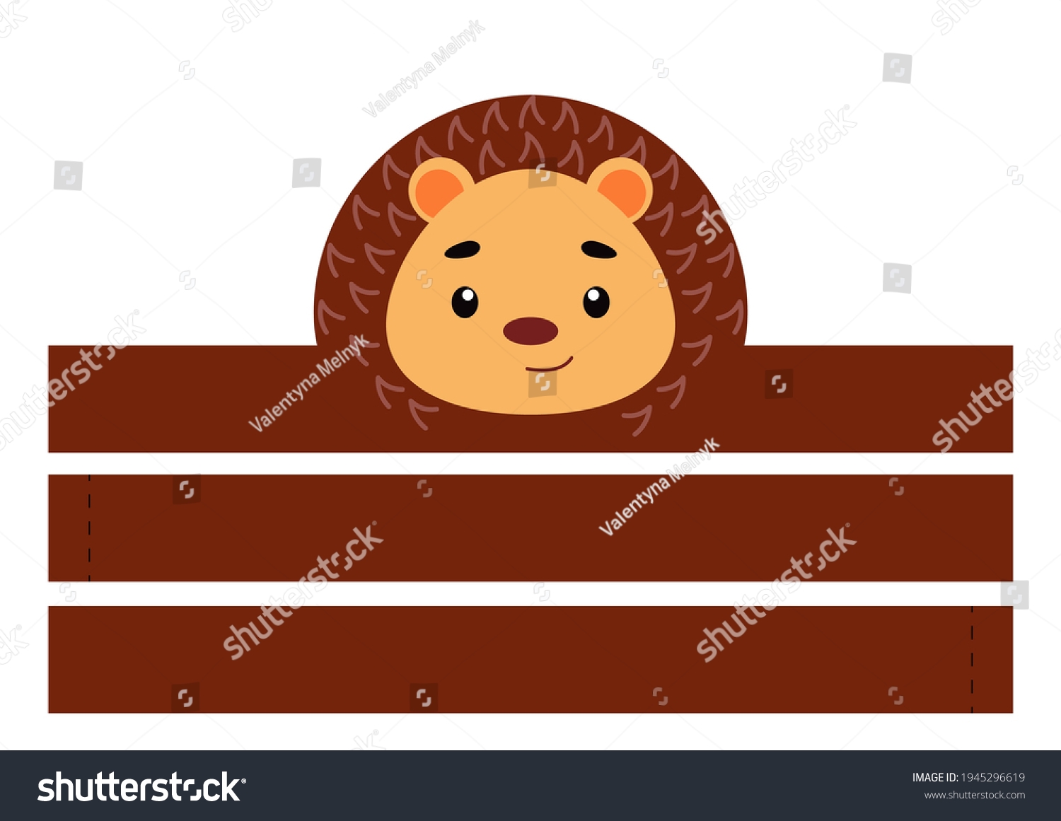 Hedgehog Template Printable