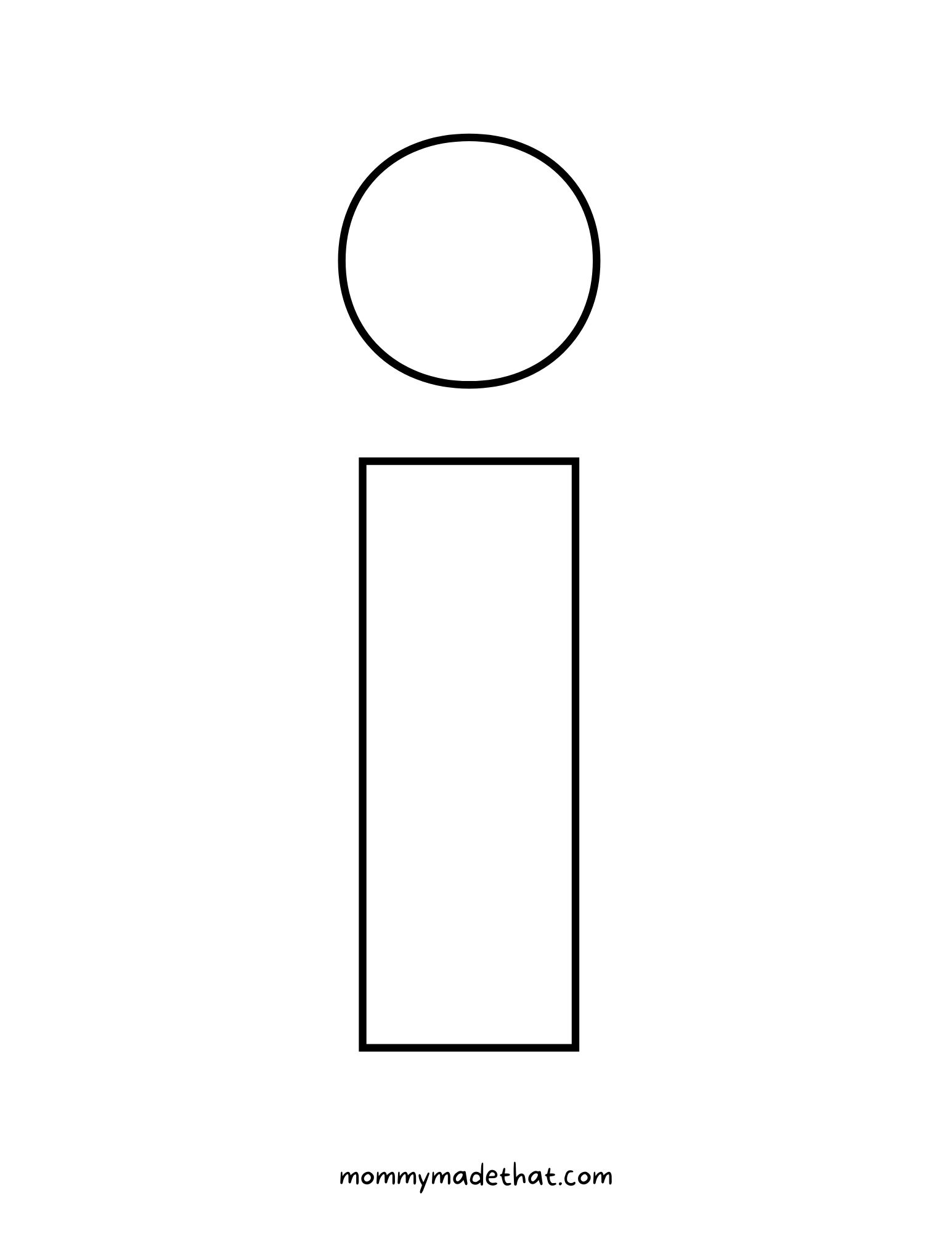 Printable Letter I Grab The Free Templates 