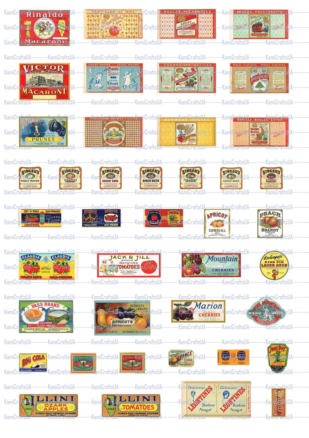 Printable Miniature Food Packaging 1900 1930 For Miniature Dollhouse 1 6 Scale DIY Miniature Food For Vintage Diorama Digital File Etsy UK Printable Miniature Food Packaging 1900 1930 For Miniature Dollhouse 1 6 Scale DIY Miniature Food For Vintage Diorama Digital File Etsy UK