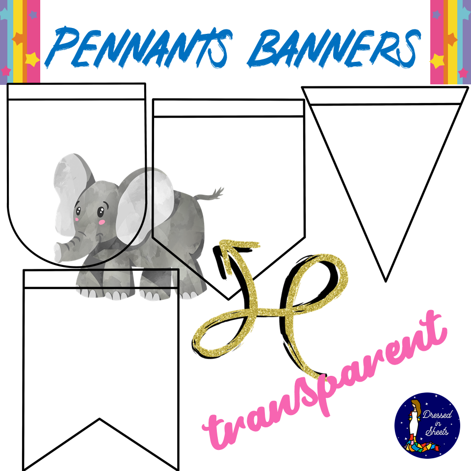 Printable Pennant Banner Templates Made By Teachers