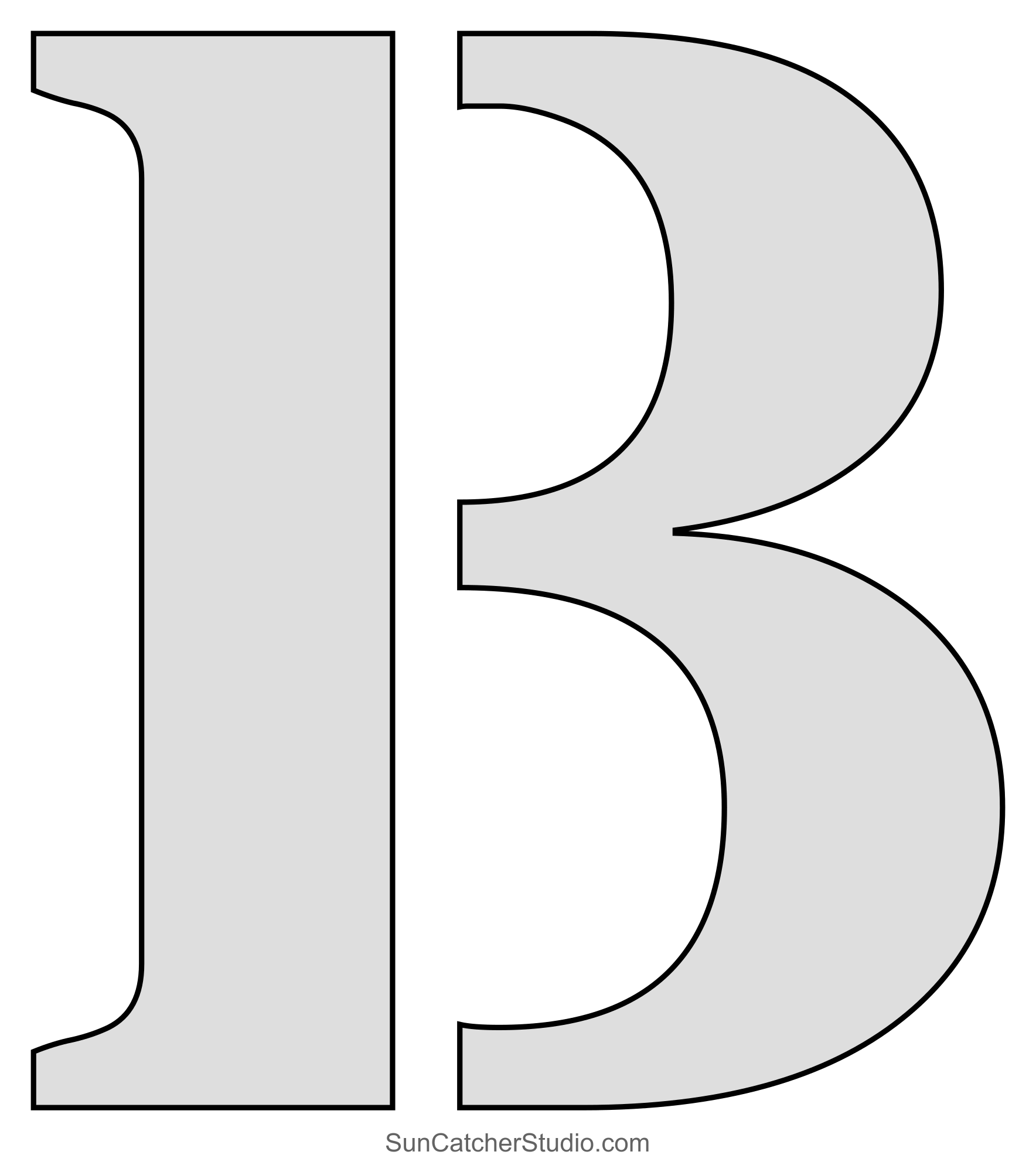 Printable Stencils Free Alphabet Font And Letter Templates Free Printables Monograms Design Tools Patterns DIY Projects