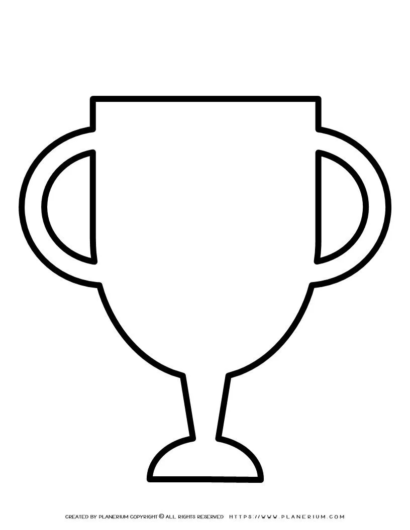 Printable Trophy Template Business Plan Templates