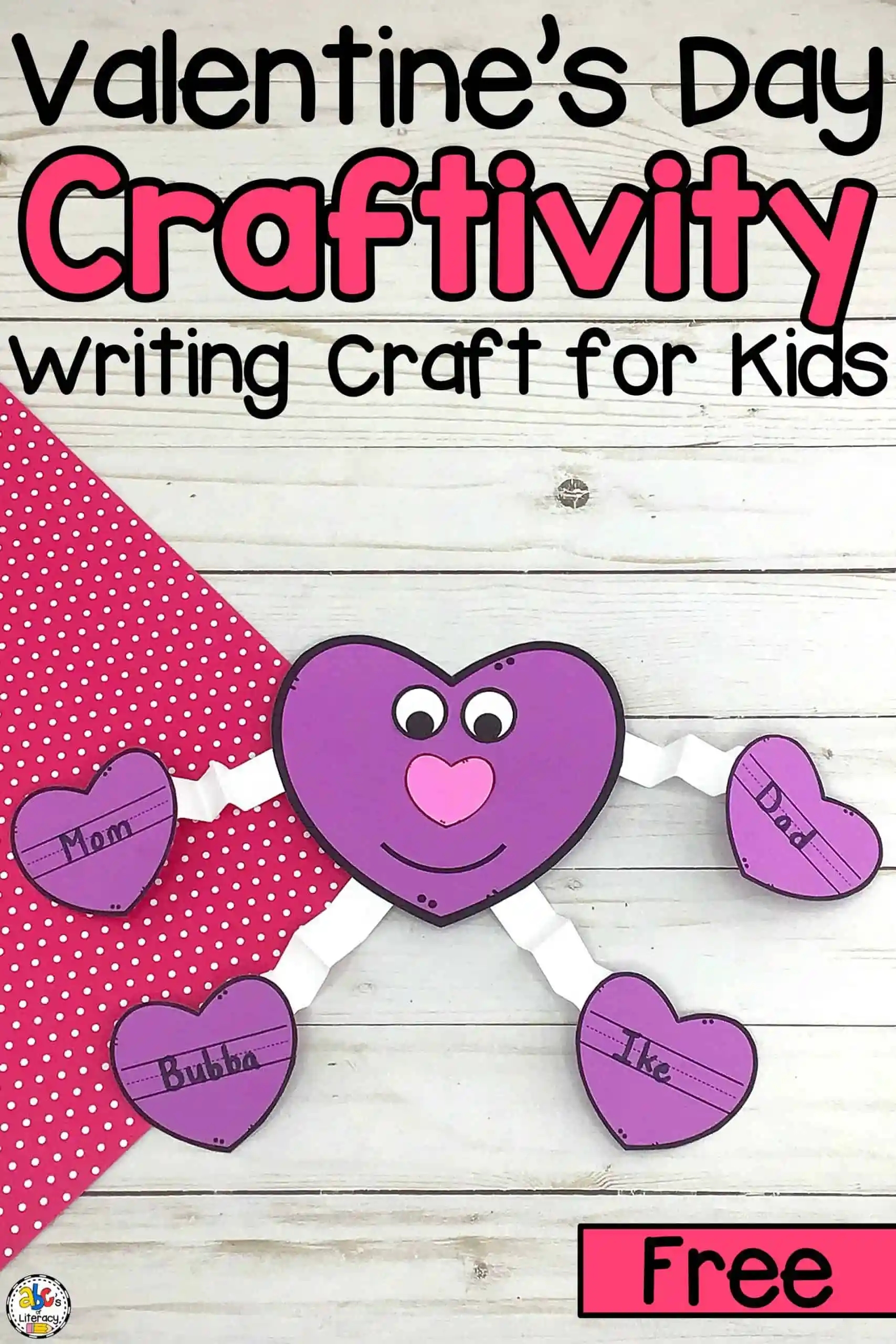 Printable Valentine s Day Heart Craft For Kids To Create Printable Valentine s Day Heart Craft For Kids To Create