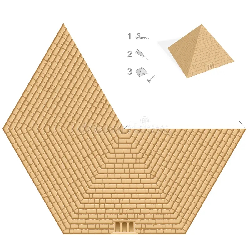 Pyramid Template Printable