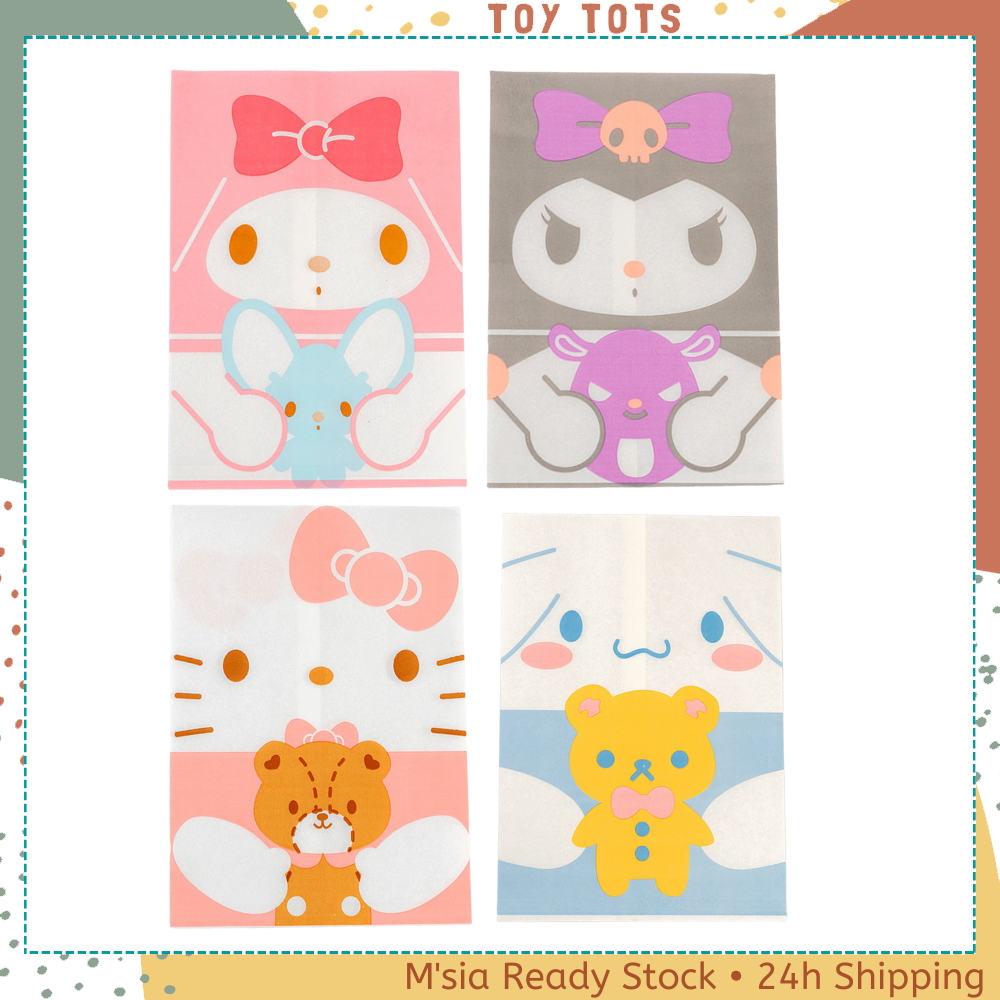 Sanrio KIDS PAPER BAG Kid Birthday Party Door Gift Bag Kuromi Cinnamoroll Pochacco Melody Hello Kitty Beg Murah ToyTots Toy Tots Lazada Lazada