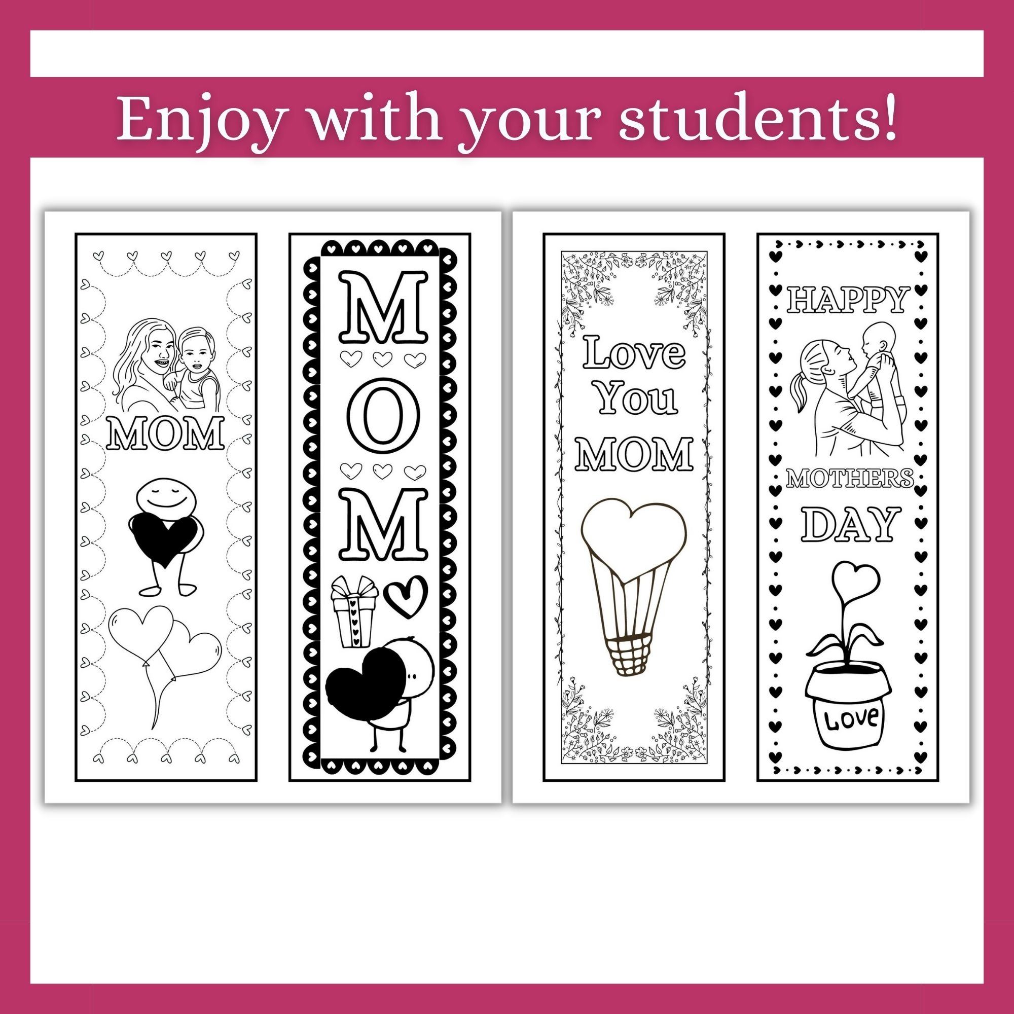 Scratch Art Mother S Day Bookmark Pack Of Original
